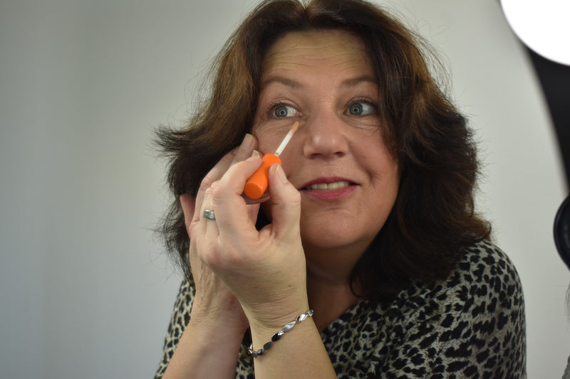 Concealer aanbrengen