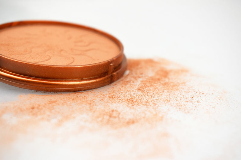 Waar bronzer aanbrengen?