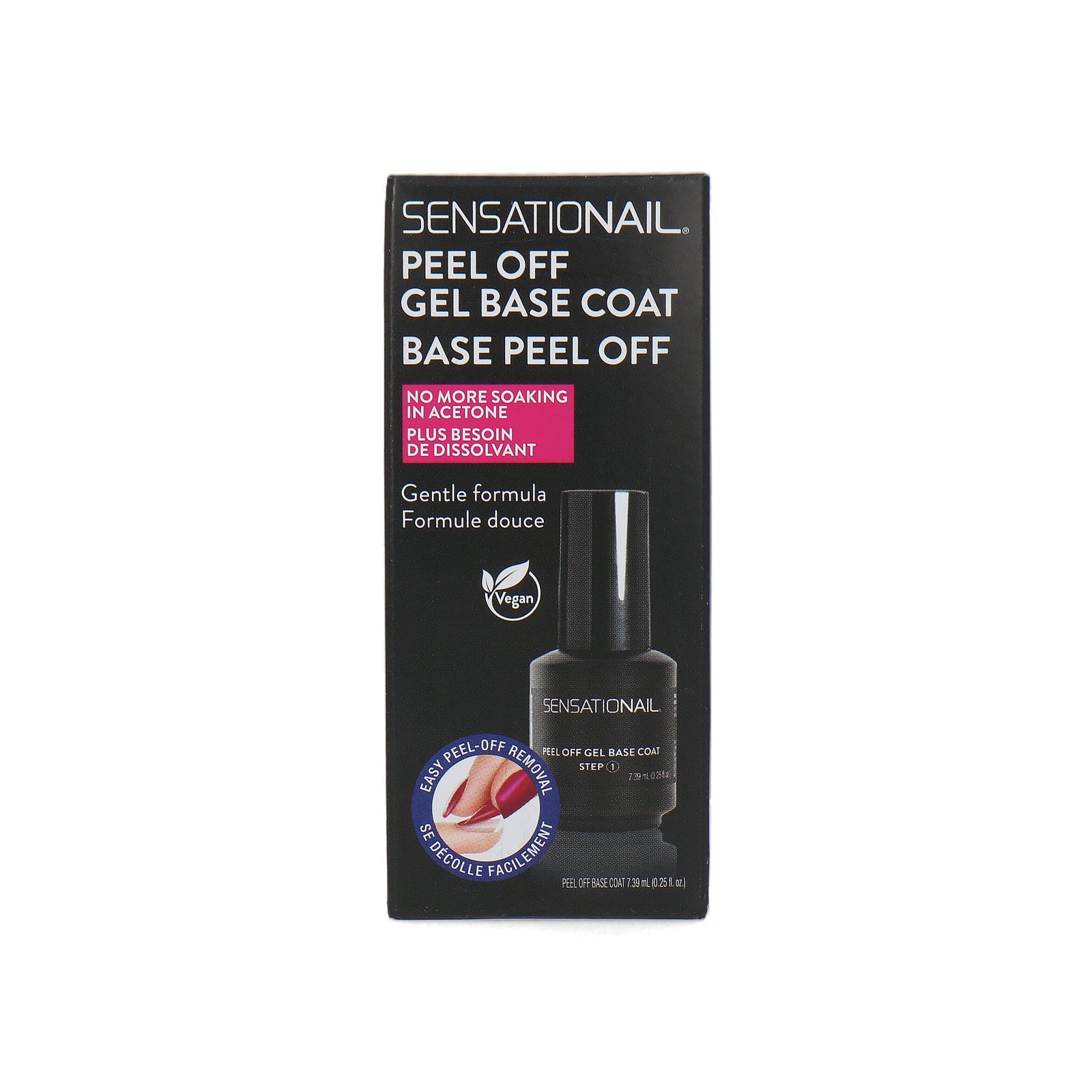 Sensationail Peel Off Gel Base Coat - 71791