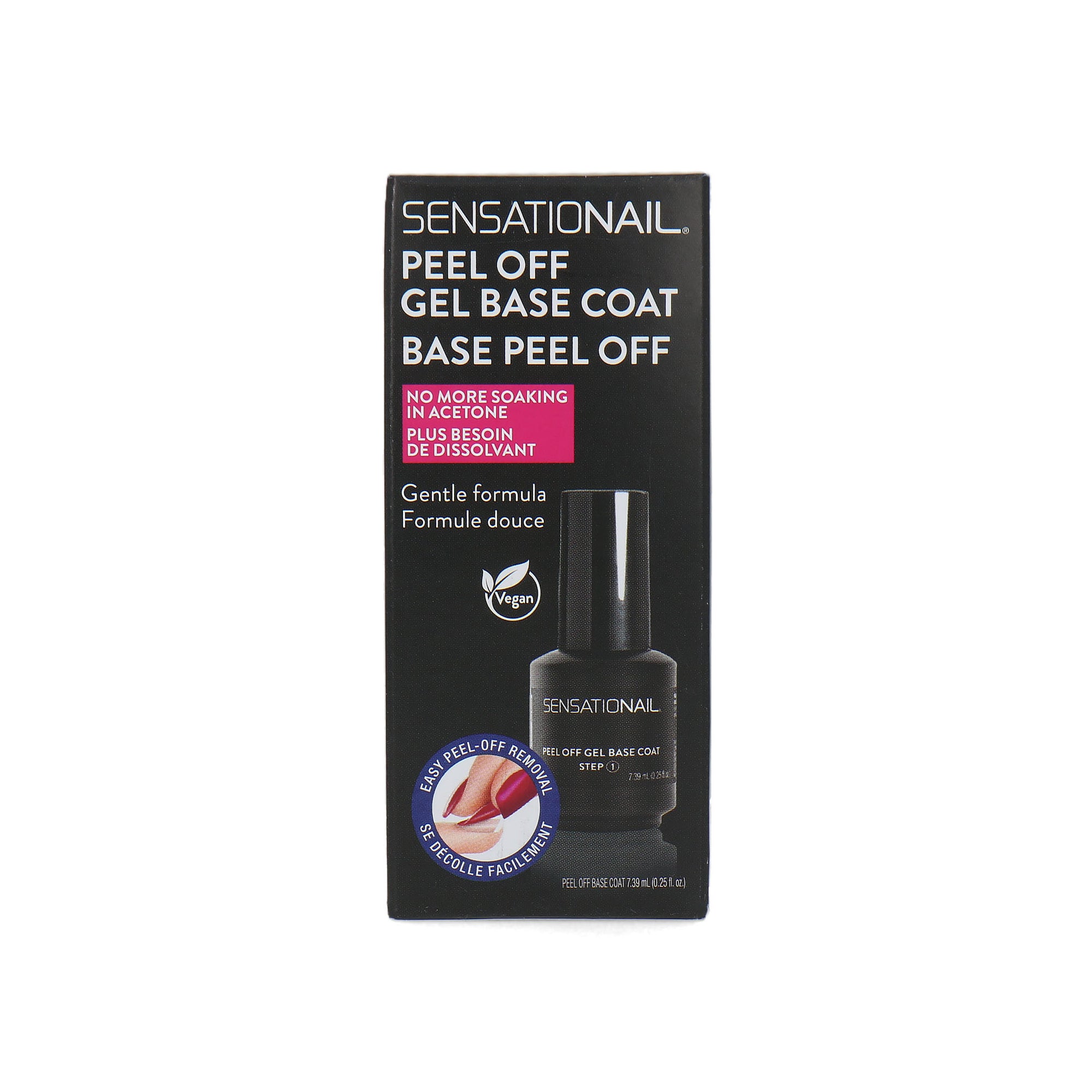 Sensationail Peel Off Gel Base Coat - 71791