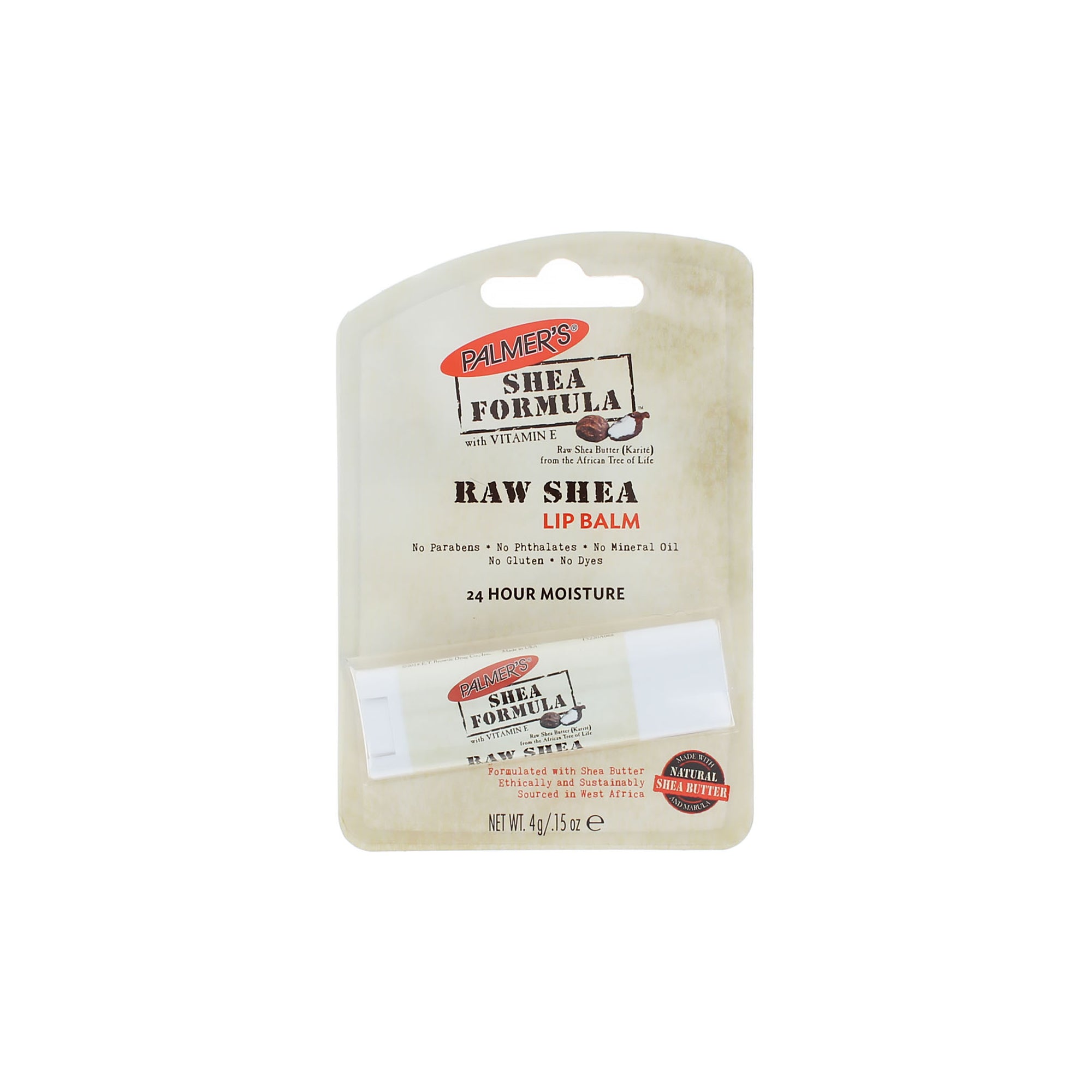 Palmer's Raw Shea Lippenbalsem - 4 g