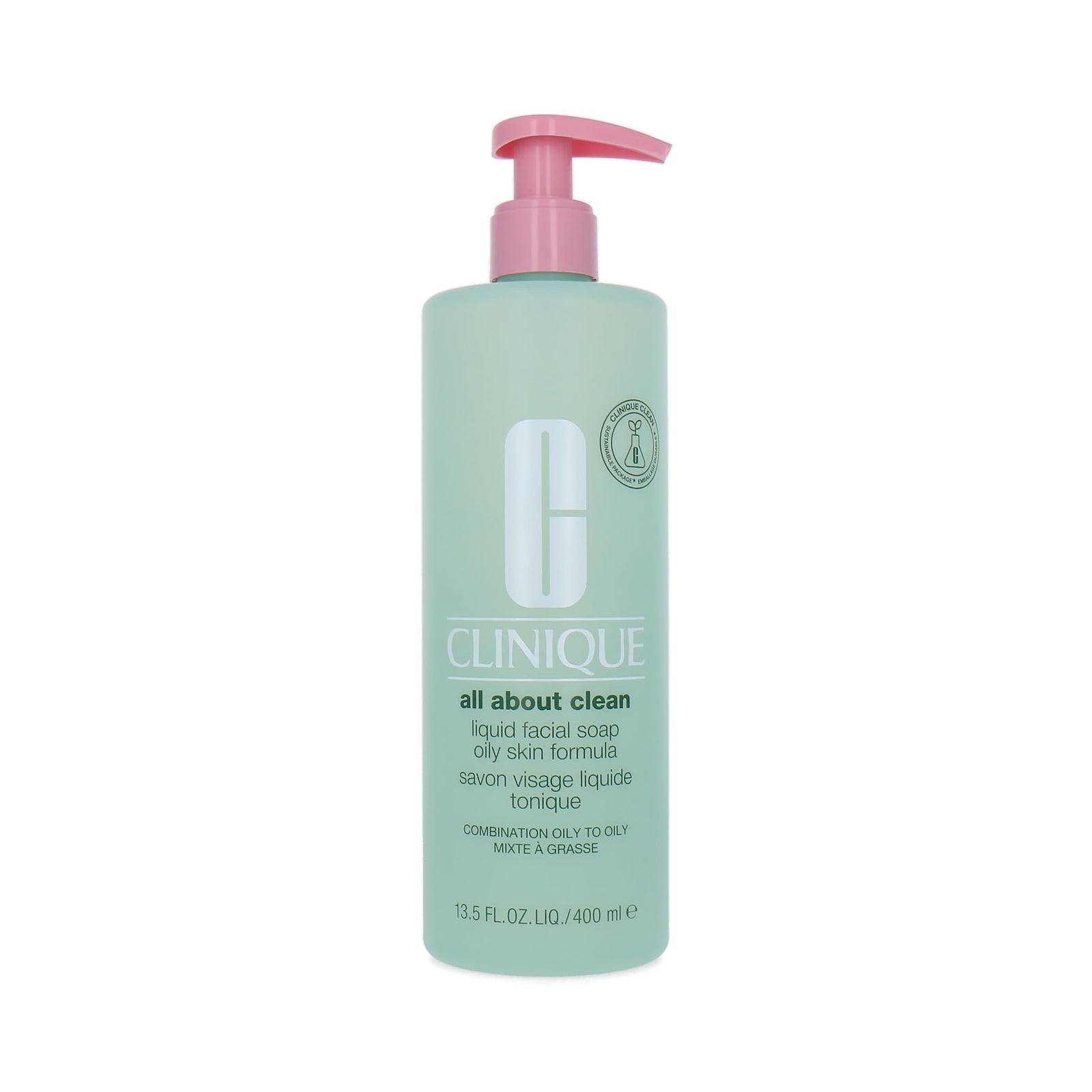 Clinique All About Clean Liquid Facial Soap Oily Skin Formula - 400 ml