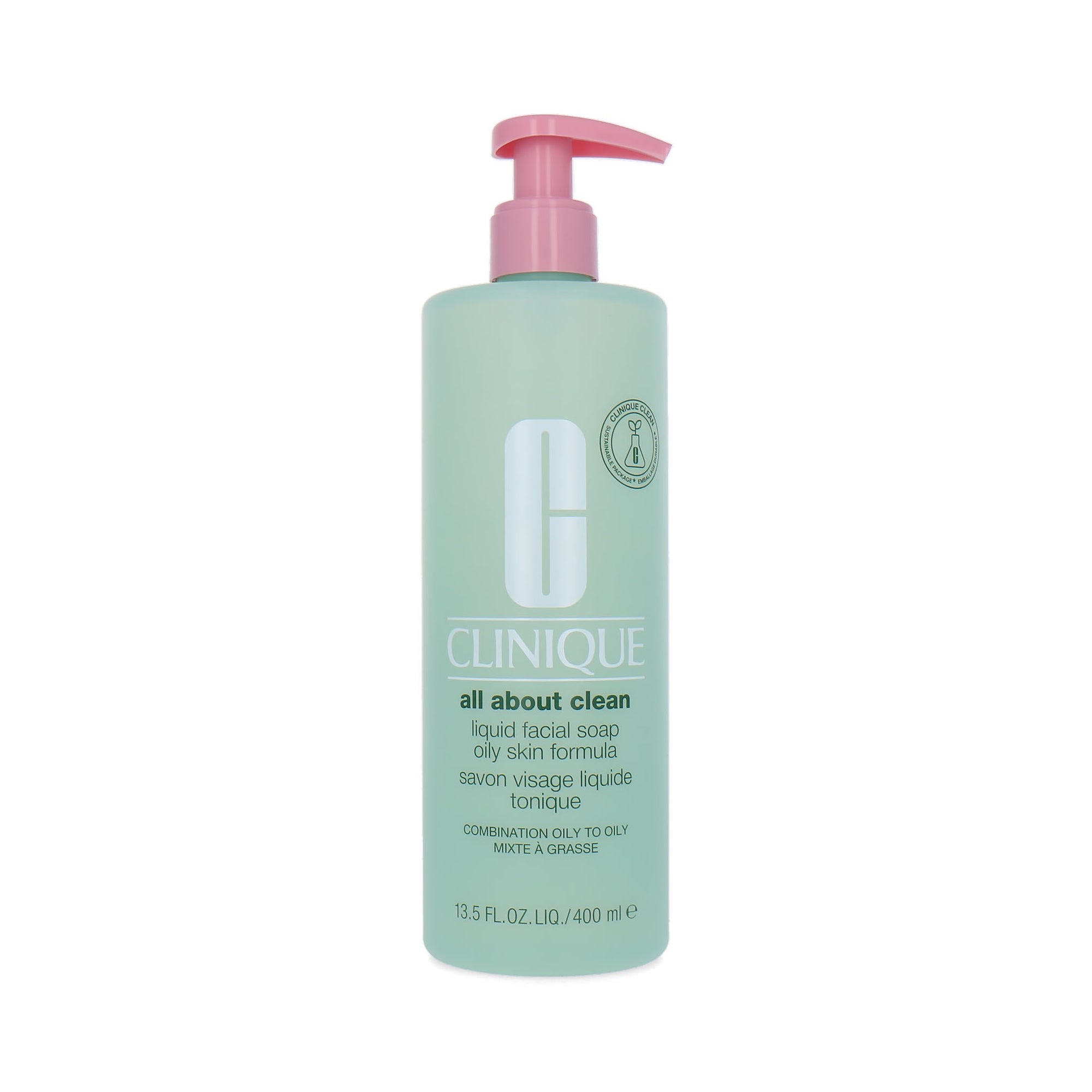 Clinique All About Clean Liquid Facial Soap Oily Skin Formula - 400 ml