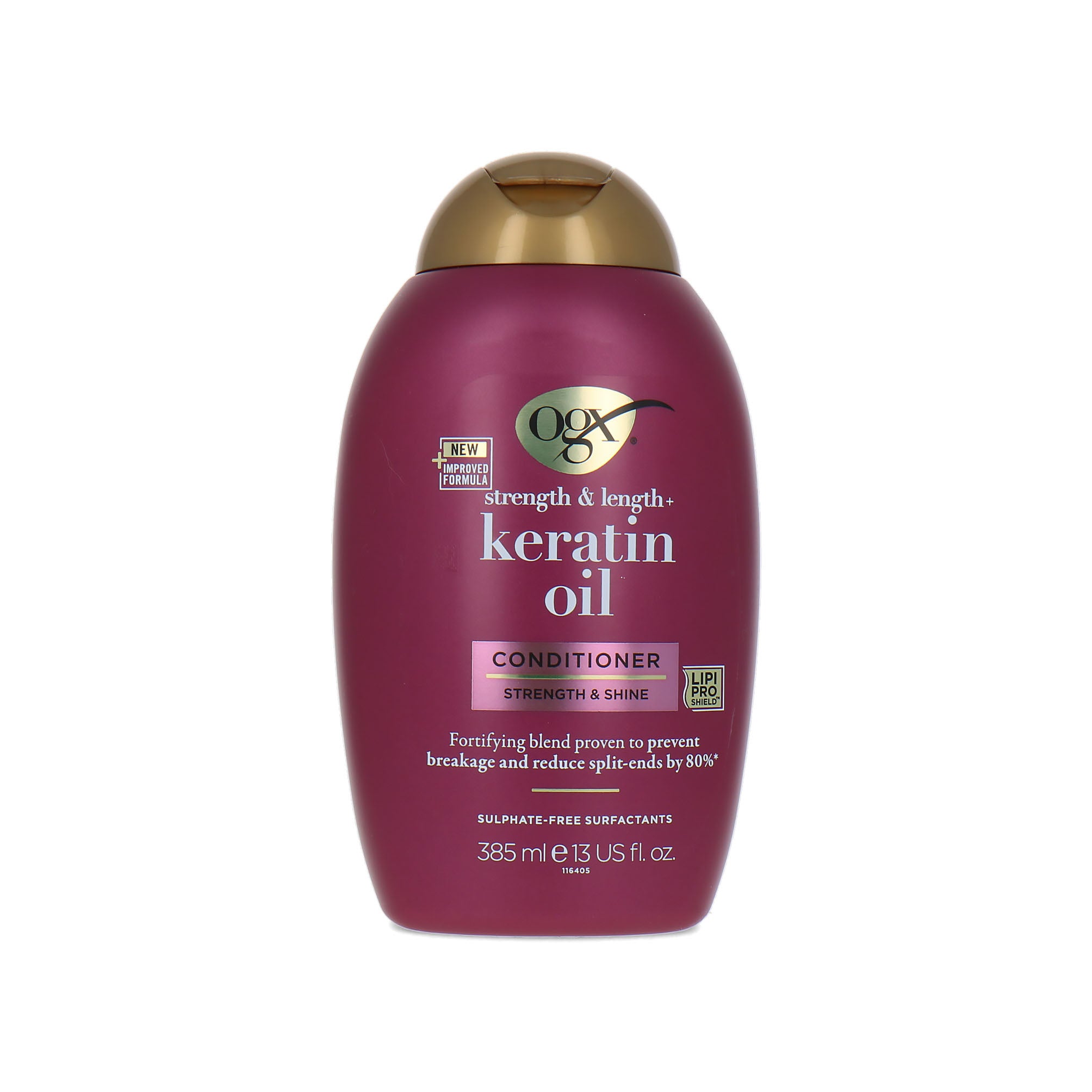 OGX Strength & Length Keratin Oil Conditioner - 385 ml
