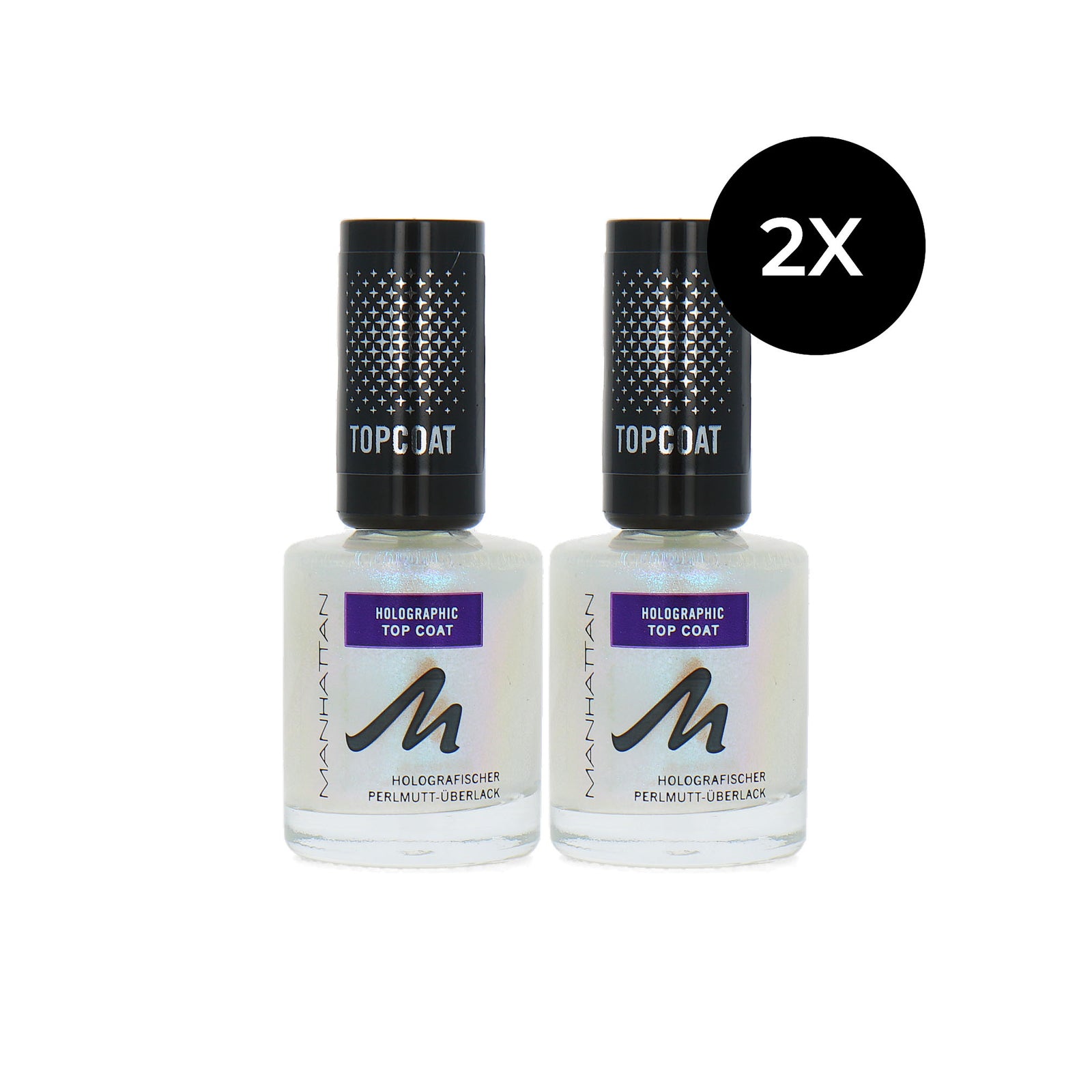 Manhattan Holographic Topcoat (set van 2)