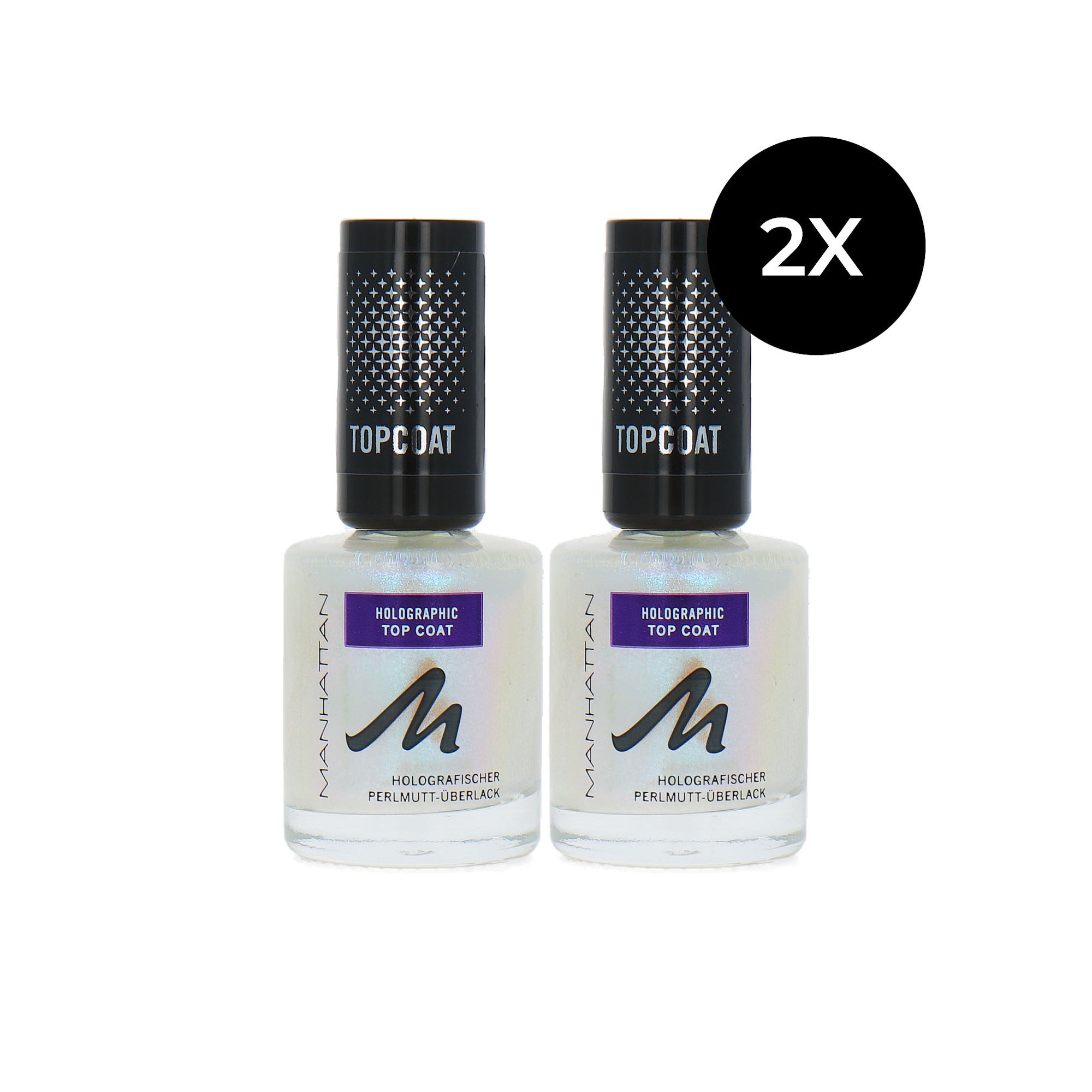 Manhattan Holographic Topcoat (set van 2)