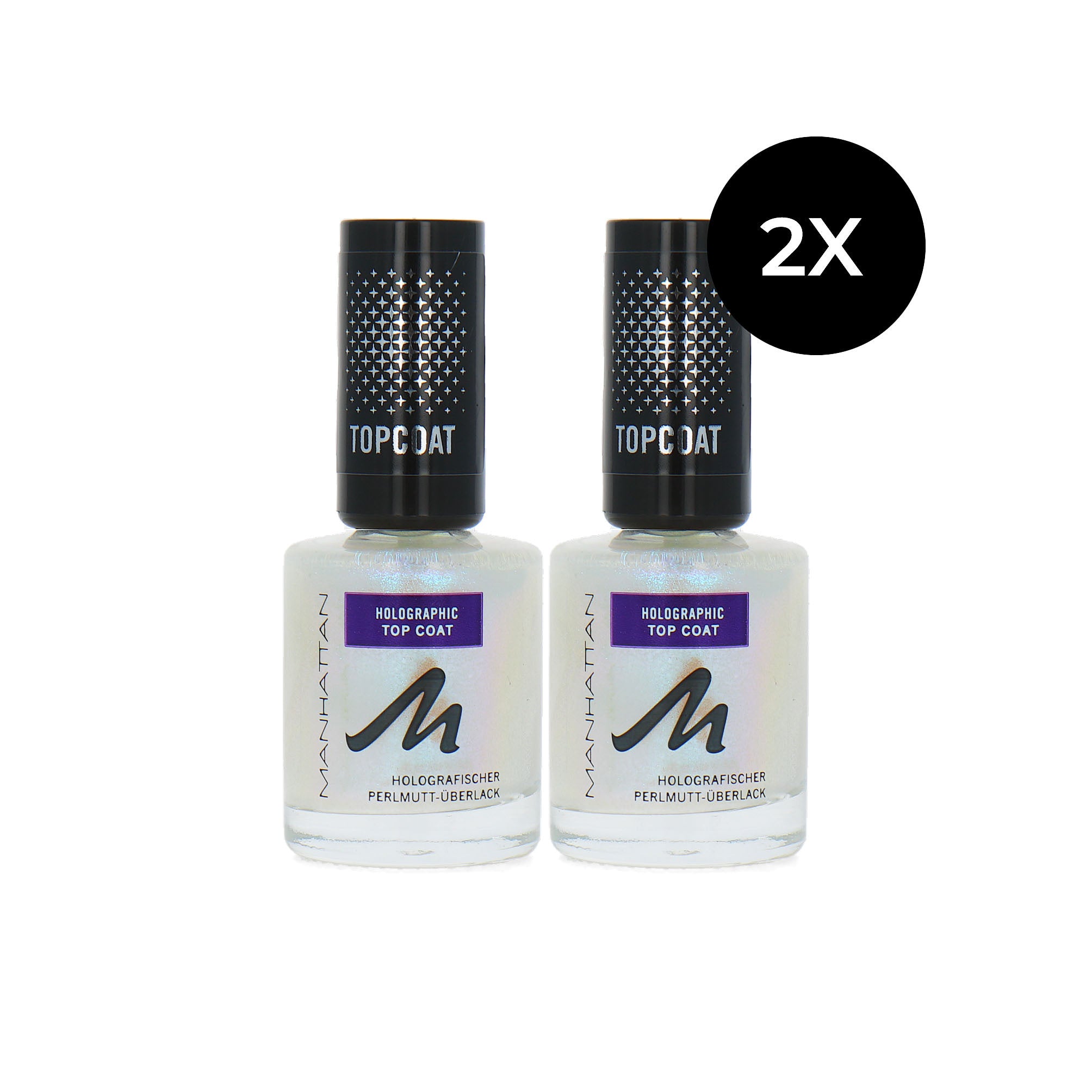 Manhattan Holographic Topcoat (set van 2)