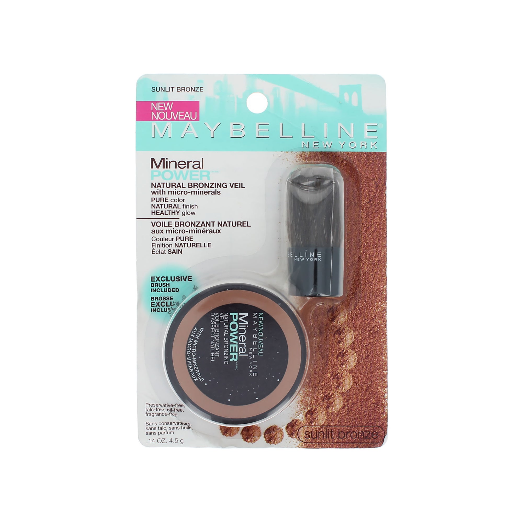 Maybelline Mineral Power Natural Bronzing Poeder - Sunlit Bronze