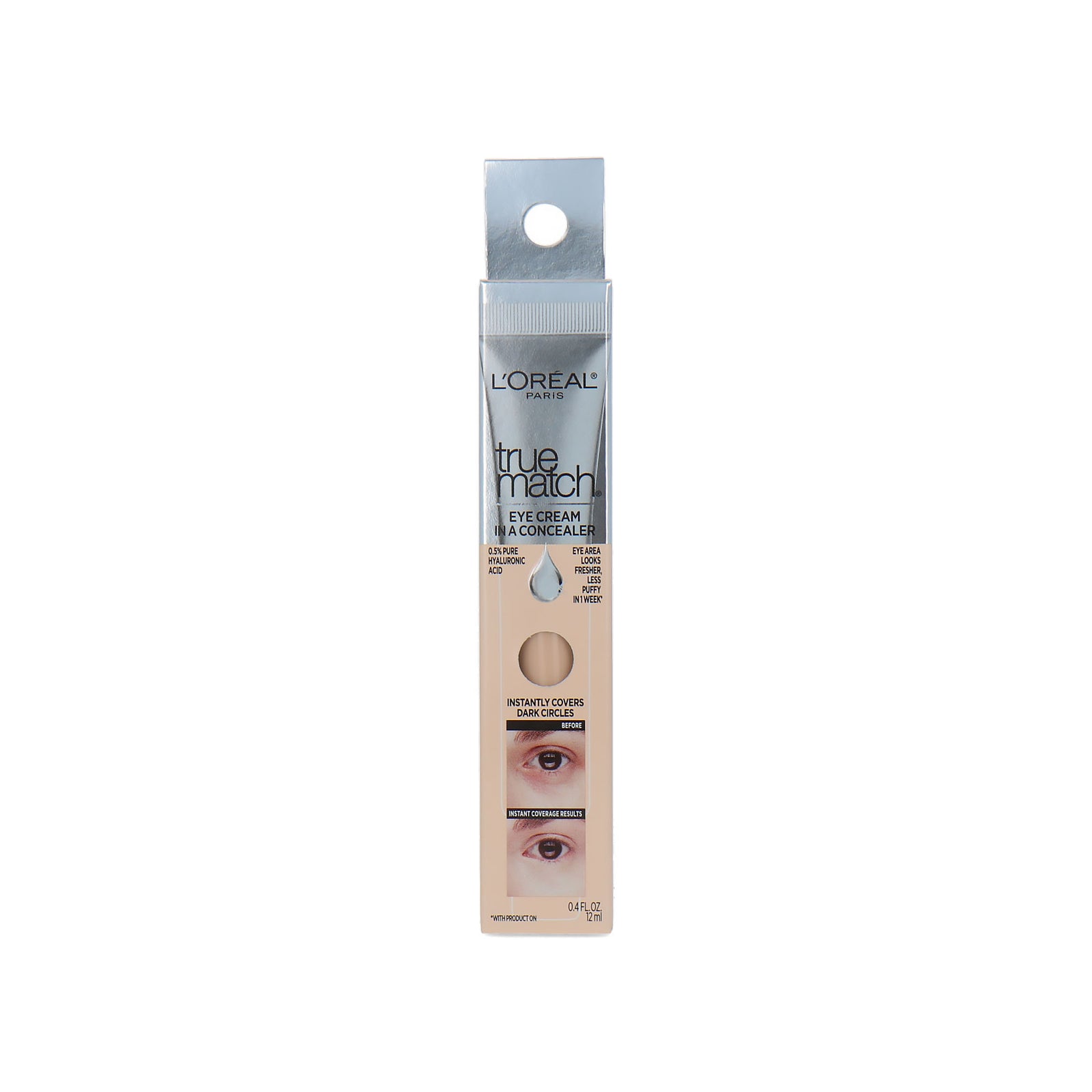 L'Oréal True Match Eye-Cream In A Concealer - W1-2 Fair