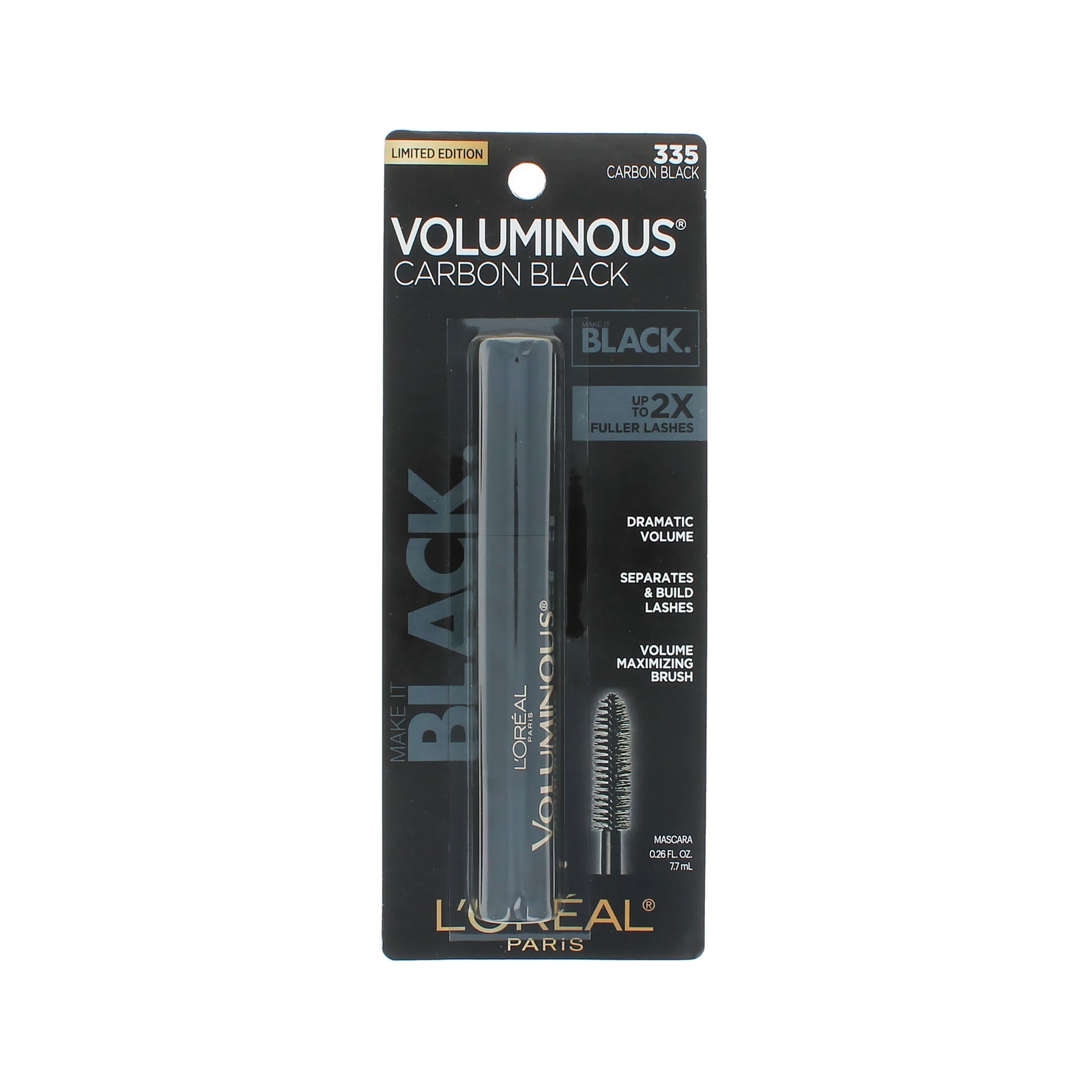 L'Oréal Voluminous Dramatic Volume Mascara - 335 Carbon Black