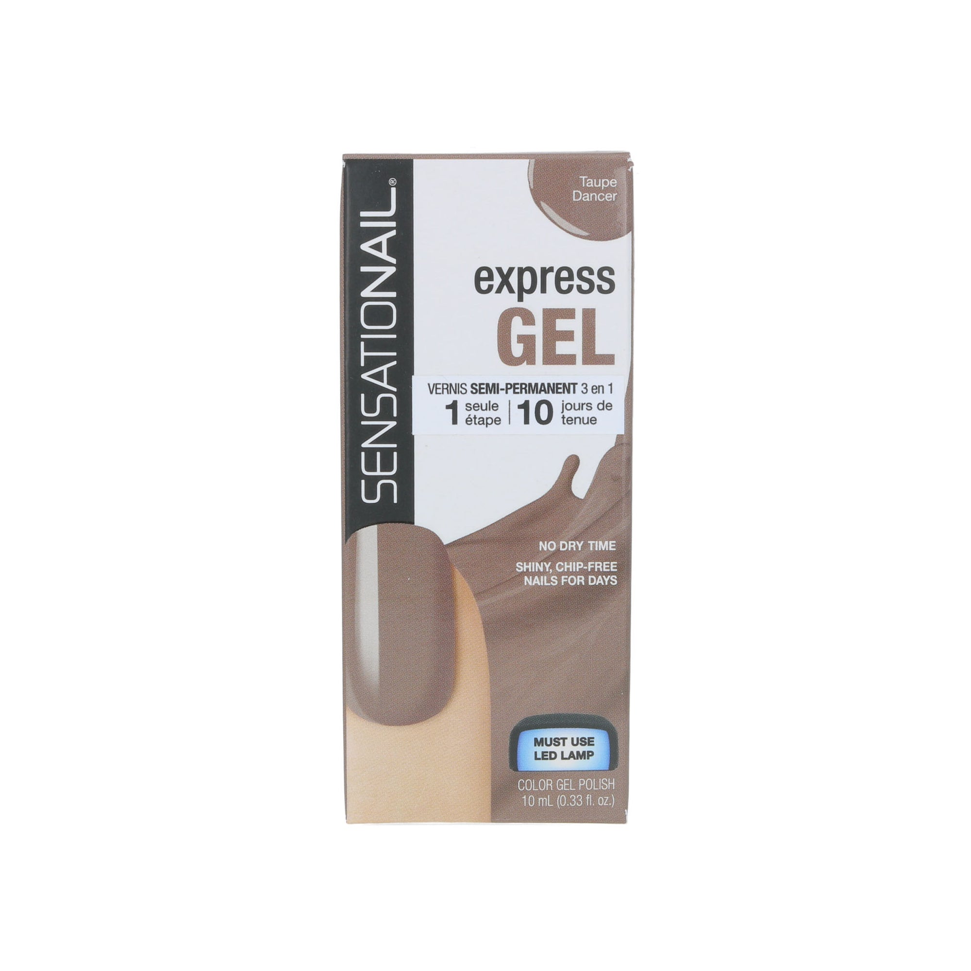 Sensationail Express Gel Nagellak - Taupe Dancer
