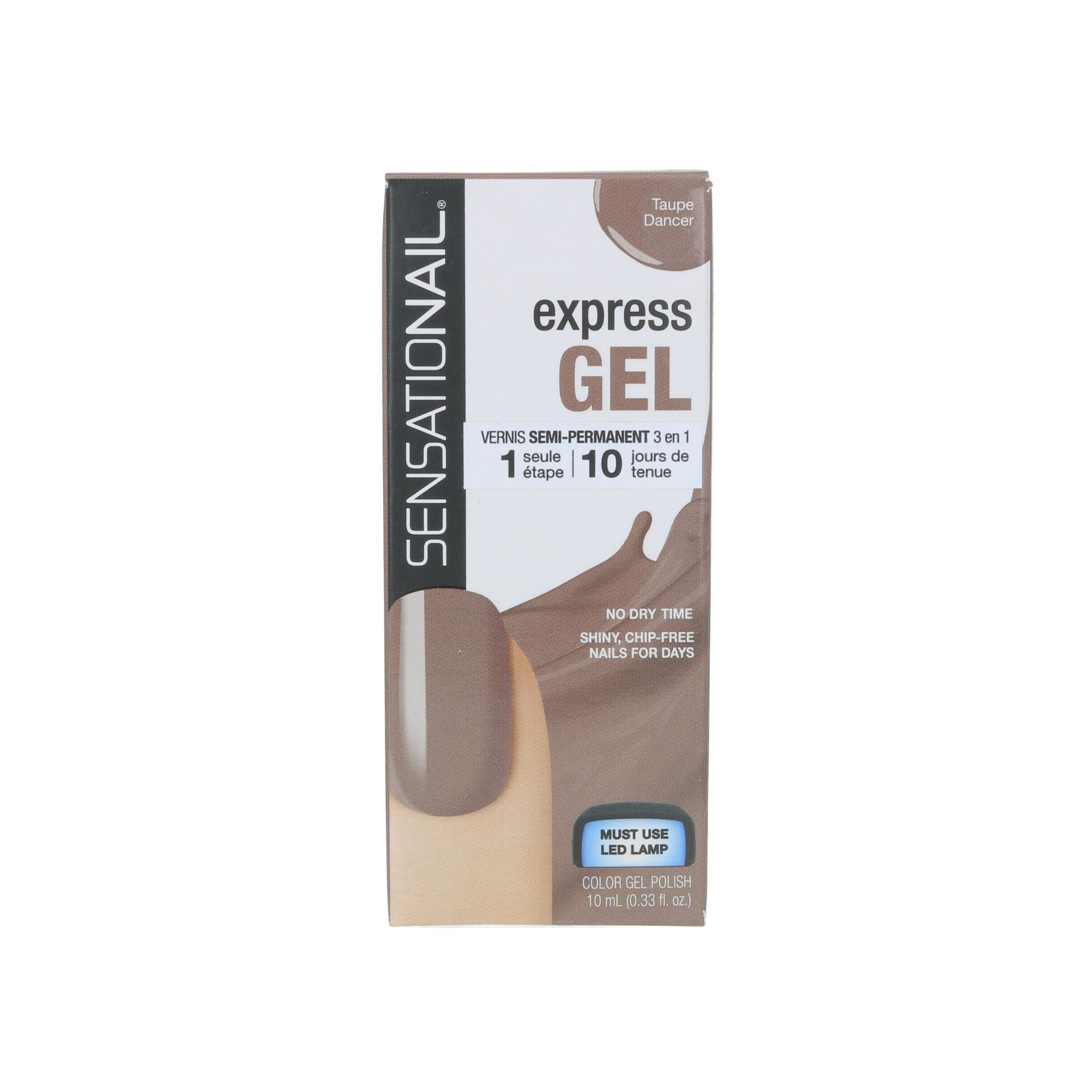 Sensationail Express Gel Nagellak - Taupe Dancer