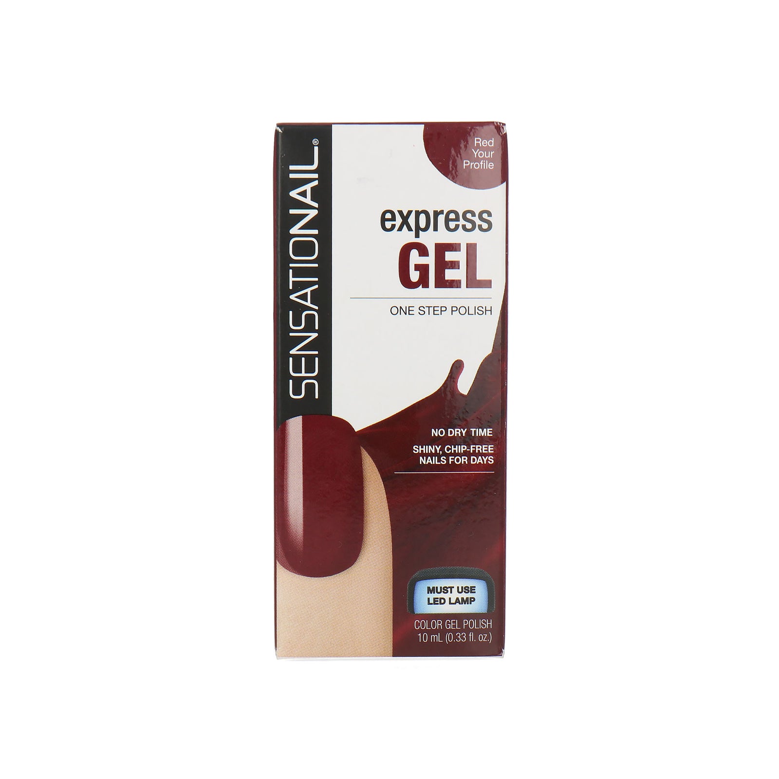 Sensationail Express Gel Nagellak - 72246 Red Your Profile