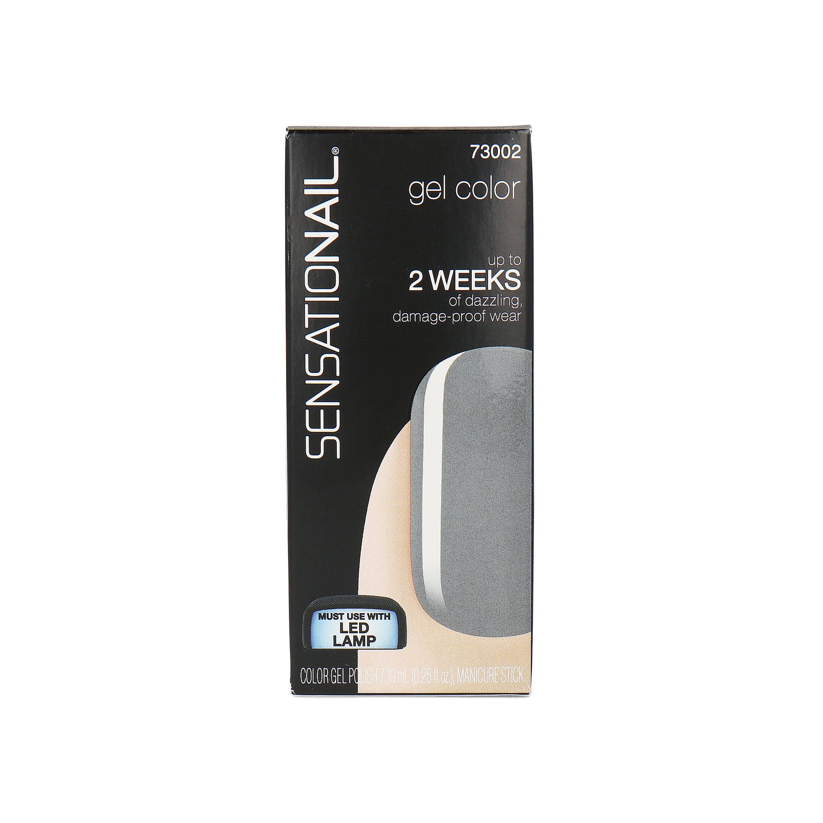 Sensationail Gel Color Nagellak - Gray Day