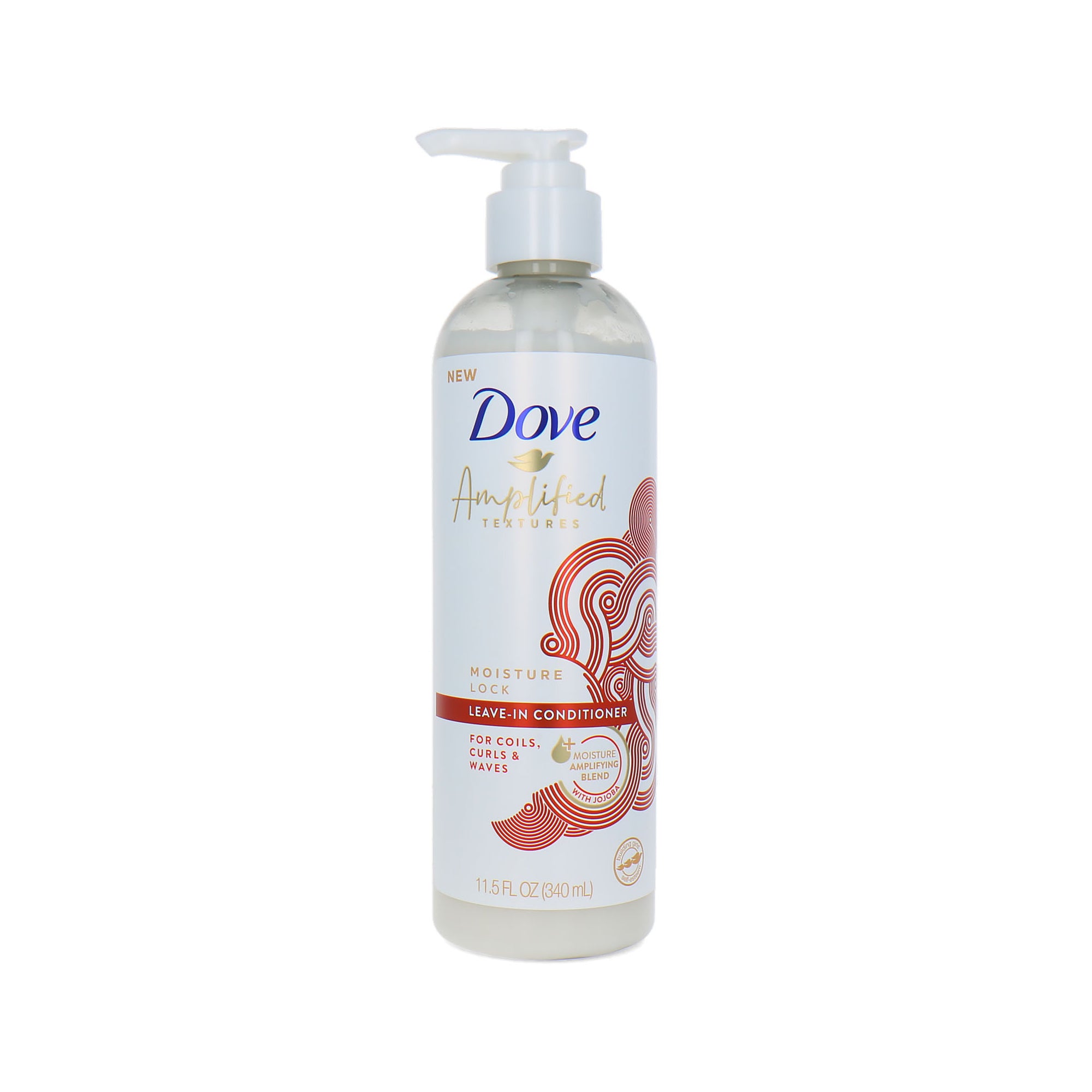 Dove Amplified Textures Moisture Lock Leave-In Conditioner - 340 ml