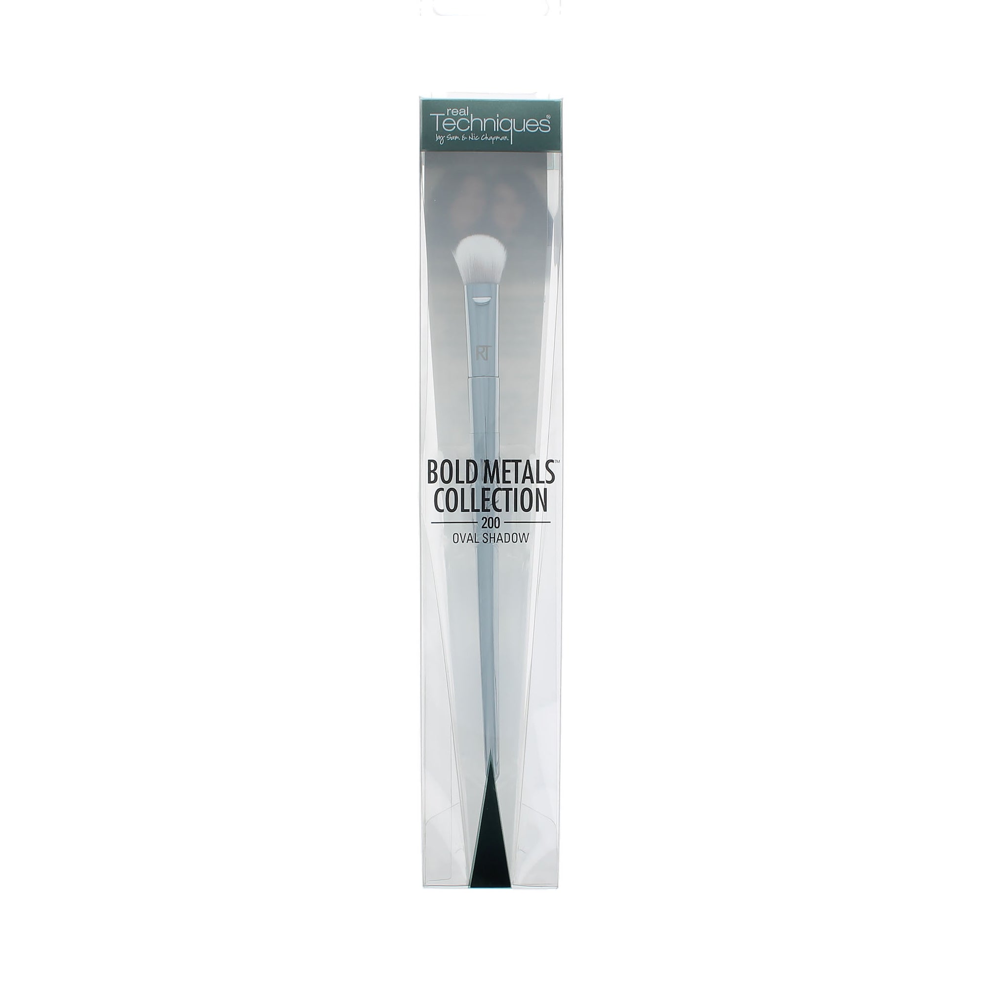 Real Techniques Bold Metals Collection Oval Shadow Brush - 200