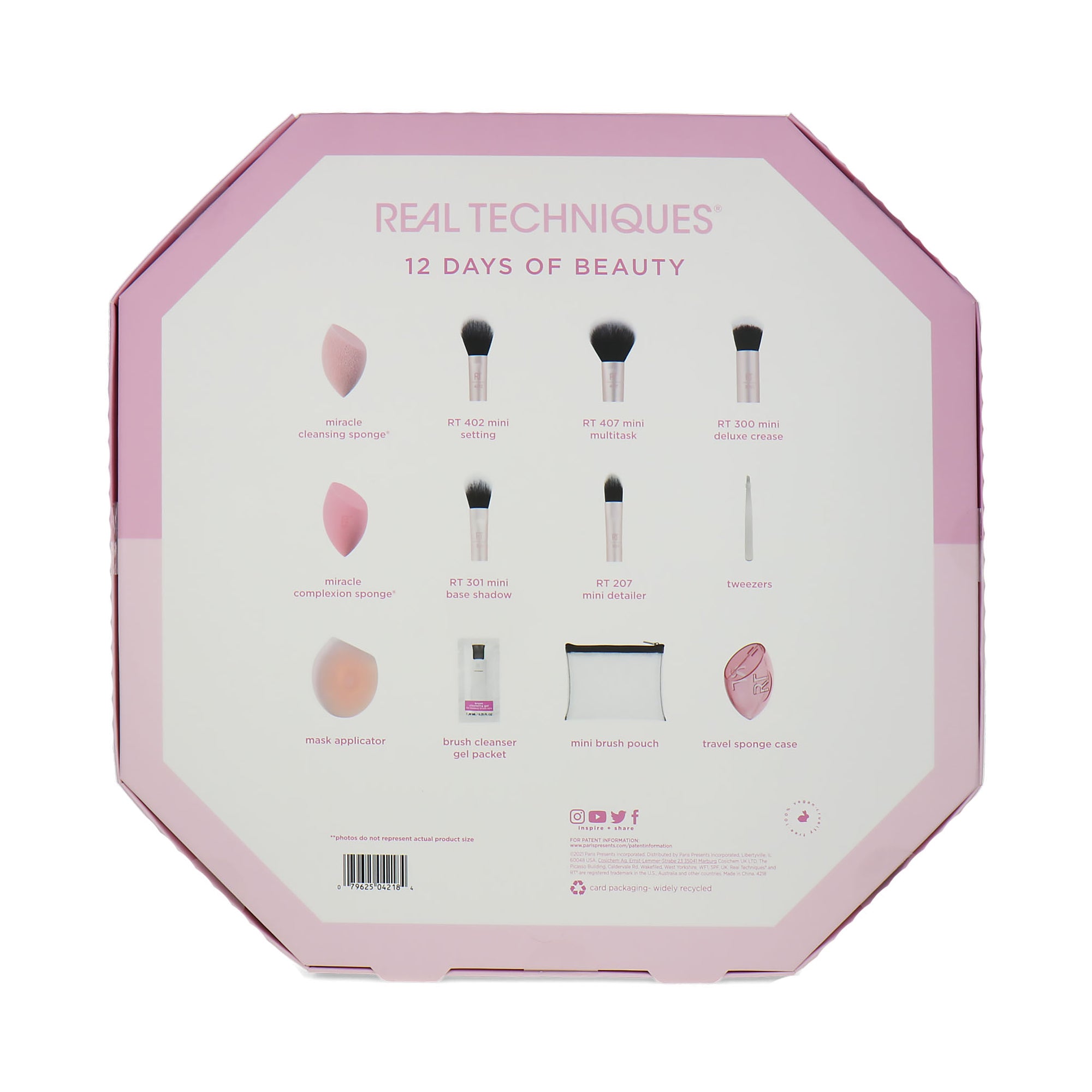 Real Techniques 12 Days Of Beauty Cadeauset