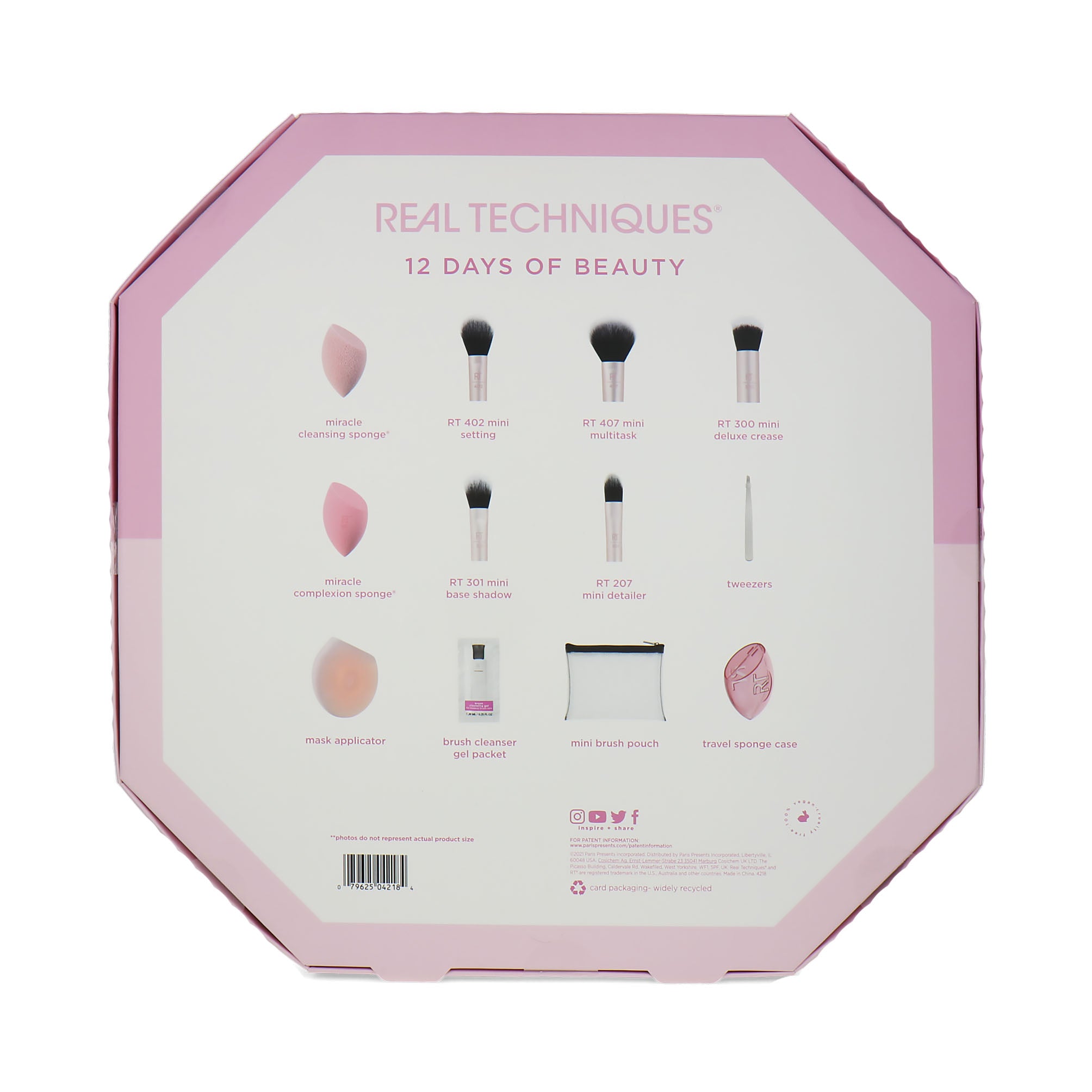 Real Techniques 12 Days Of Beauty Cadeauset