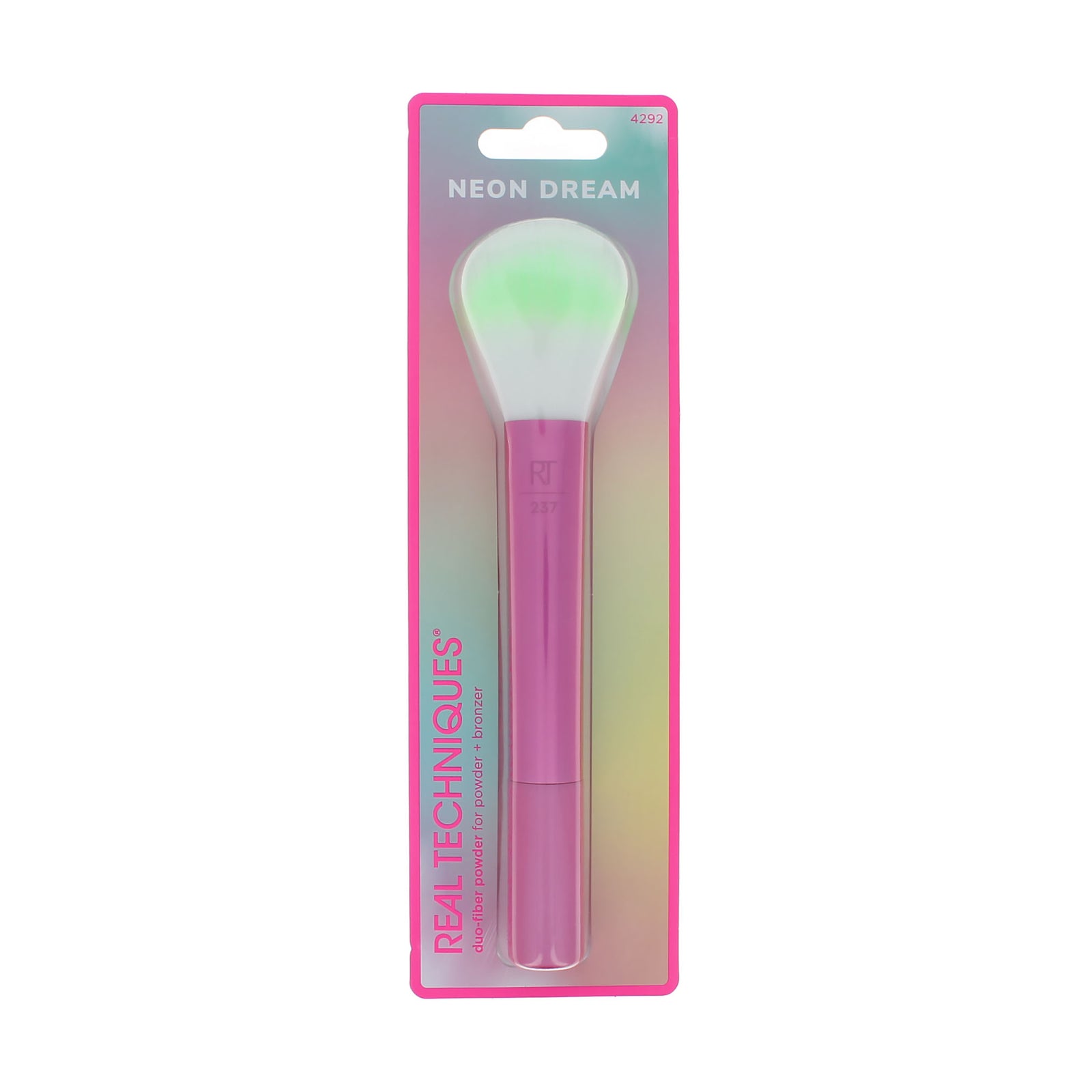 Real Techniques Neon Dream Duo-Fiber Powder Brush