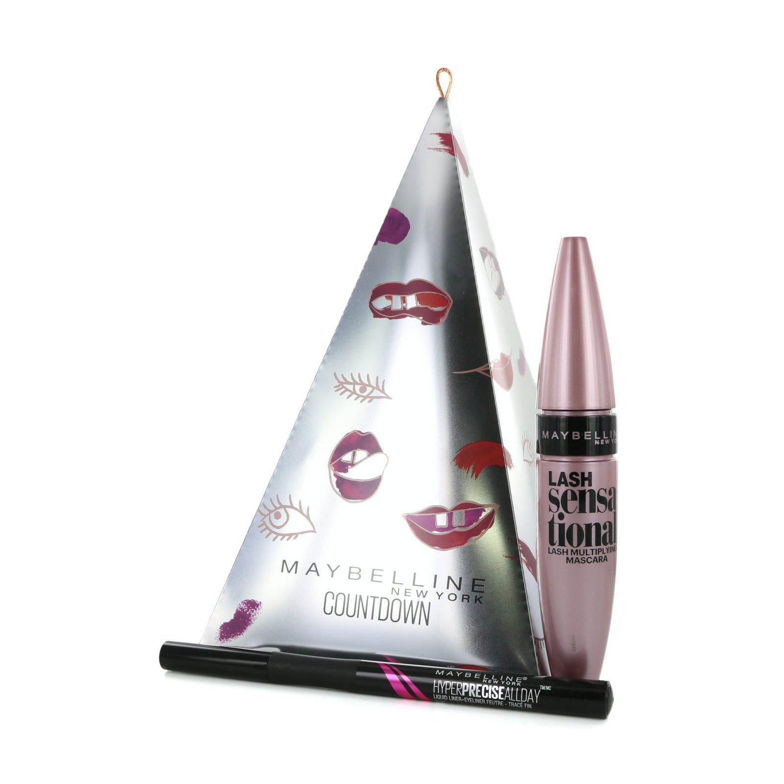 Maybelline Countdown Cadeauset - Lash Sensational Mascara & Hyperprecise Eyeliner