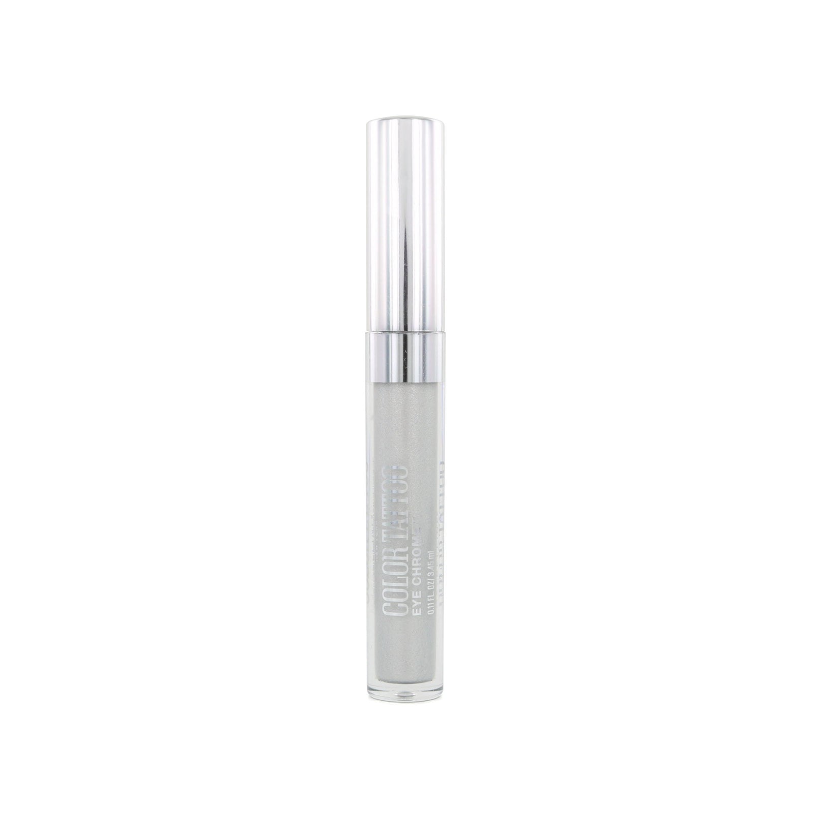 Maybelline Color Tattoo Eye Chrome Oogschaduw - 580 Silver Spark