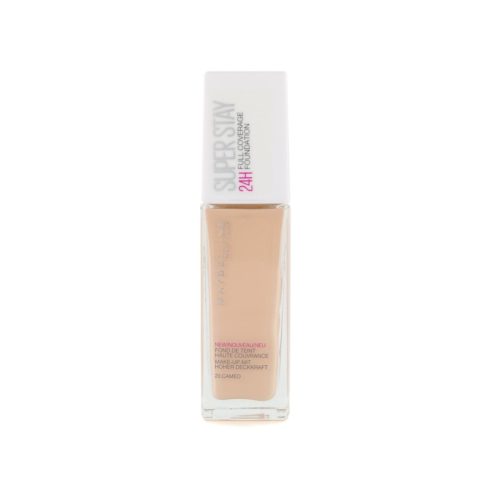 Maybelline SuperStay 24H Full Coverage Foundation - 20 Cameo