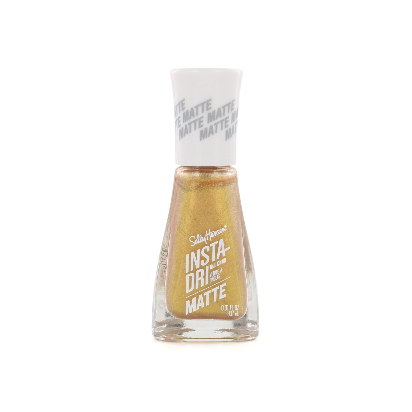 Sally Hansen Insta-Dri Matte Nagellak - 018 Gold Rush