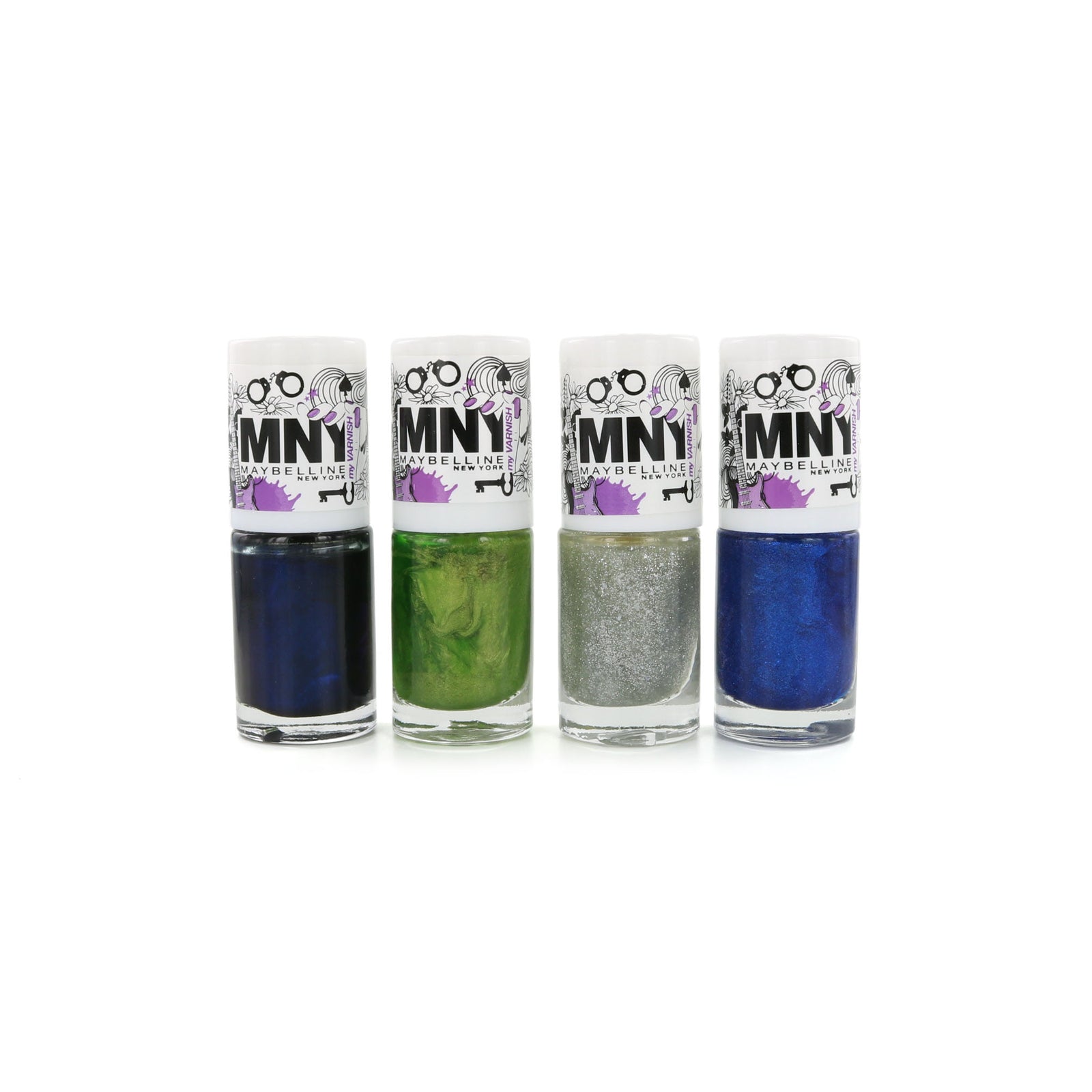 Maybelline Nagellak - Set 13 (4 kleuren)