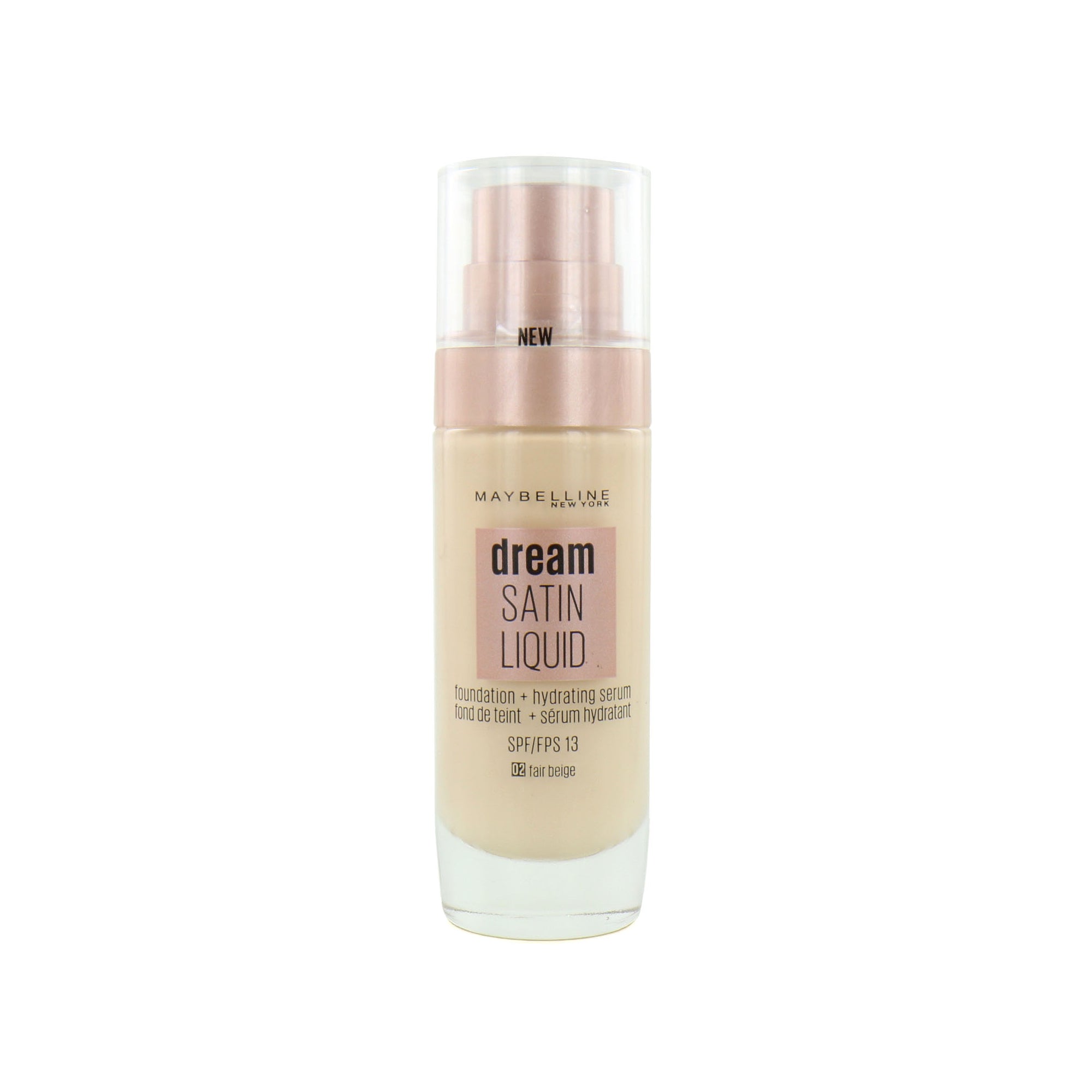 Maybelline Dream Satin Liquid Foundation - 2 Fair Beige