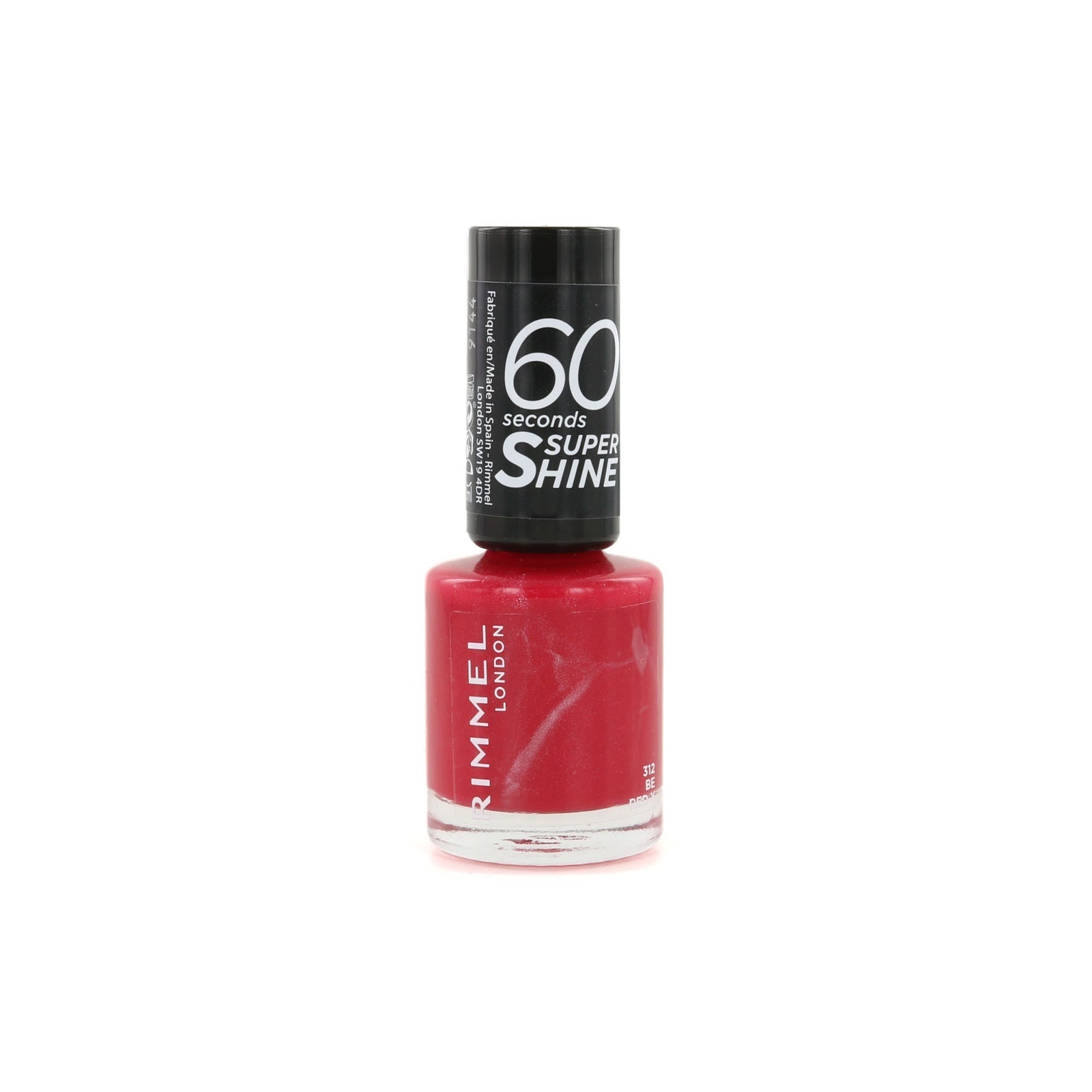 Rimmel 60 Seconds Nagellak - 312 Be Red-Y