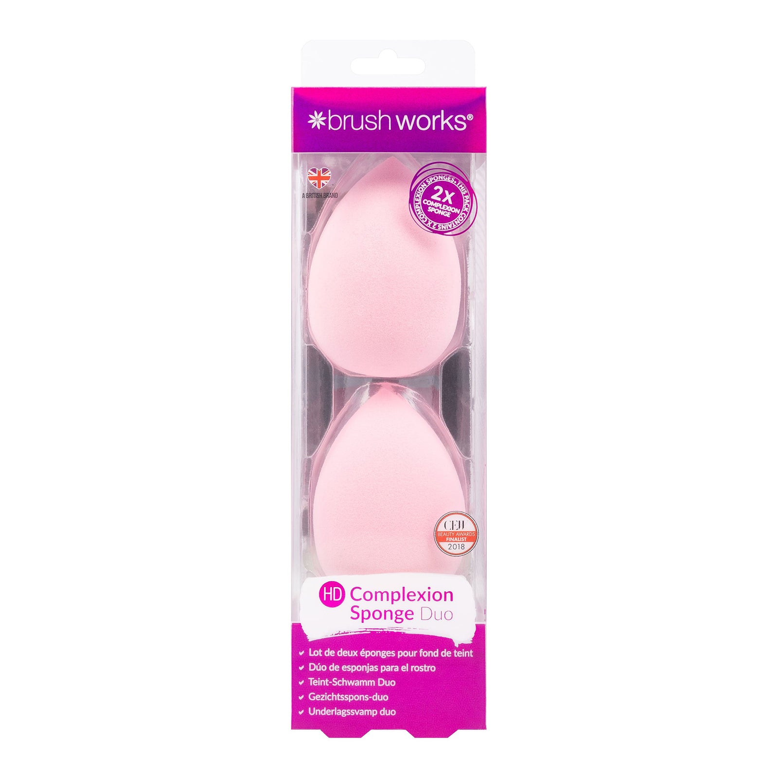Brushworks HD Complexion Sponge Duo