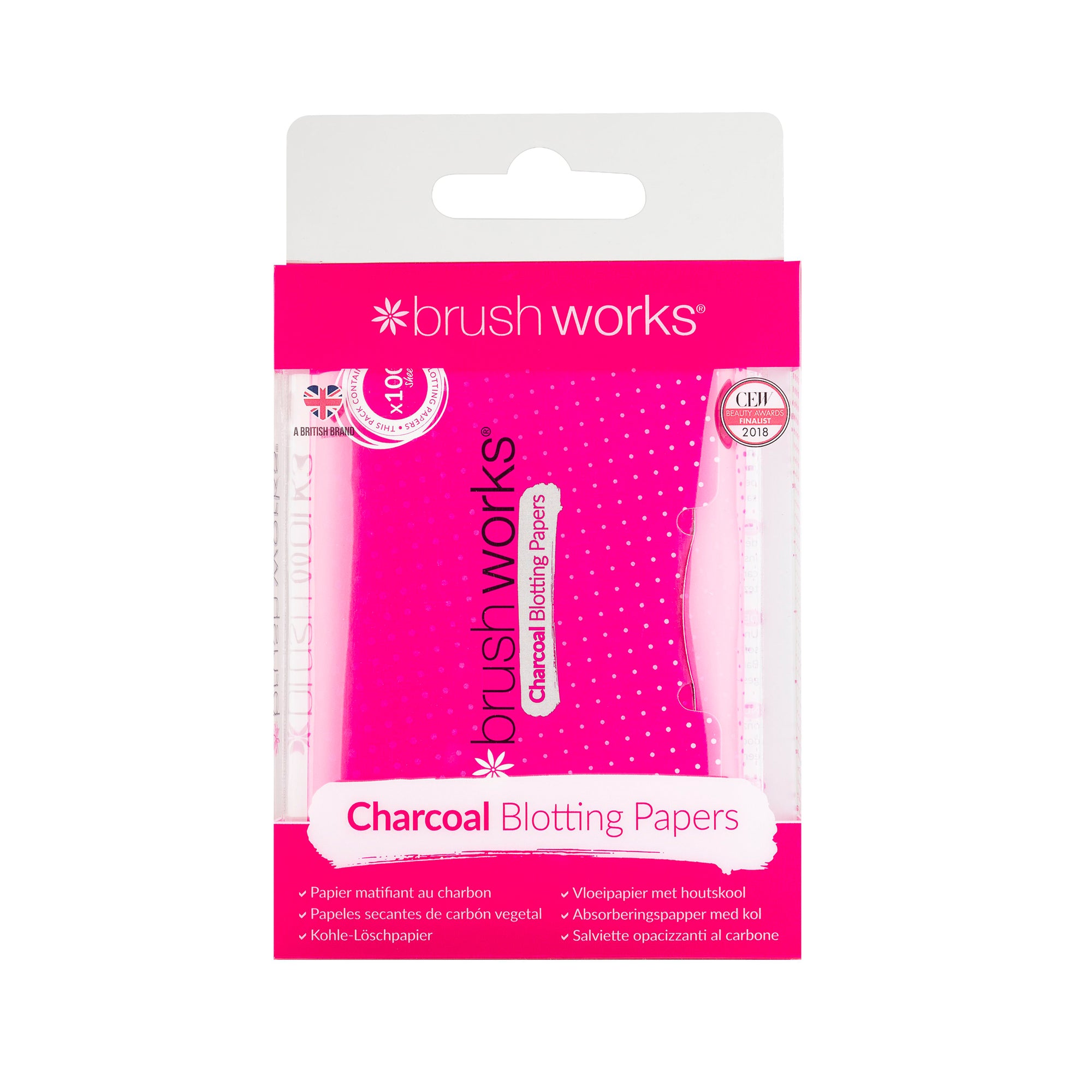 Brushworks Charcoal Blotting Papers - 100 Sheets