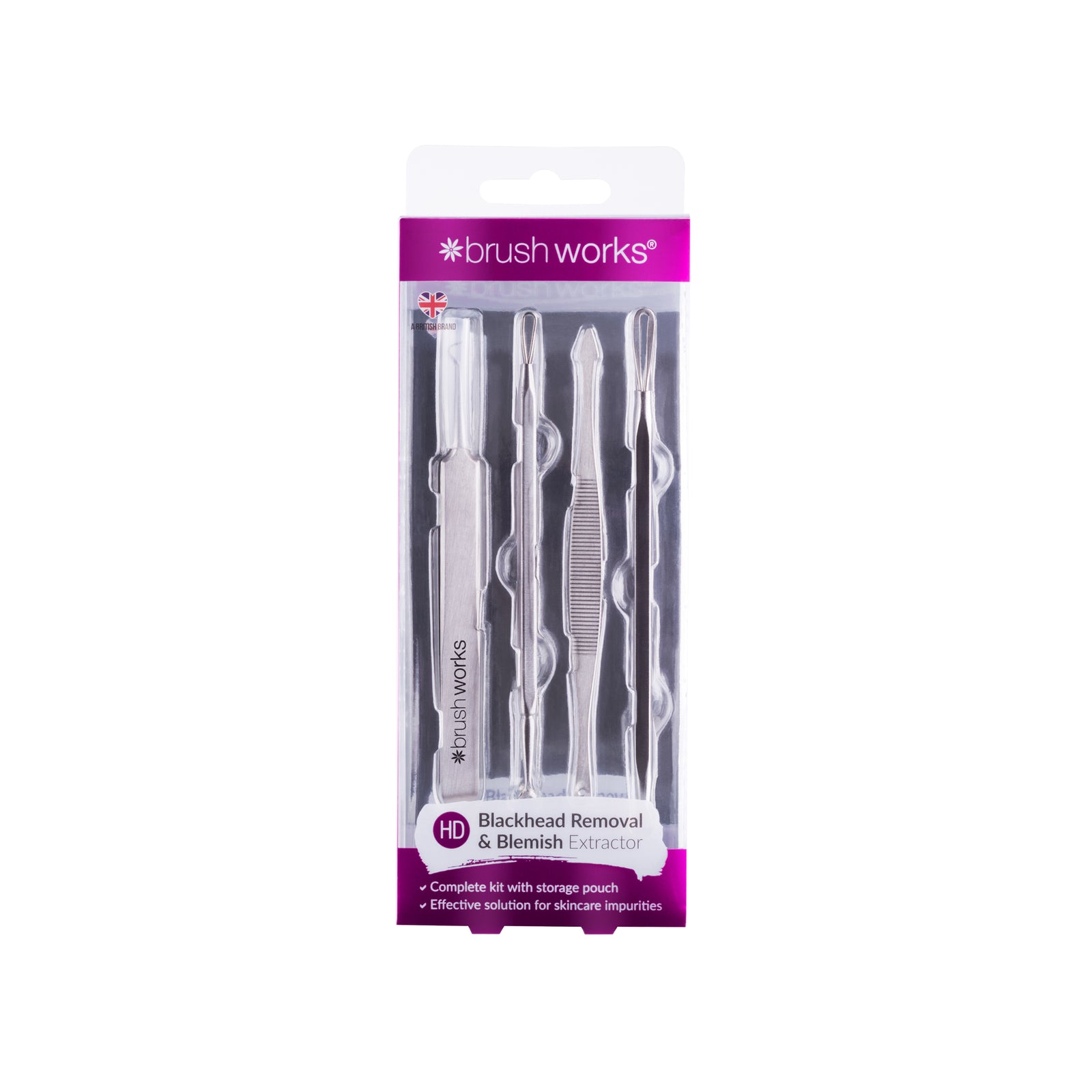 Brushworks Blackhead & Blemish Remover Set