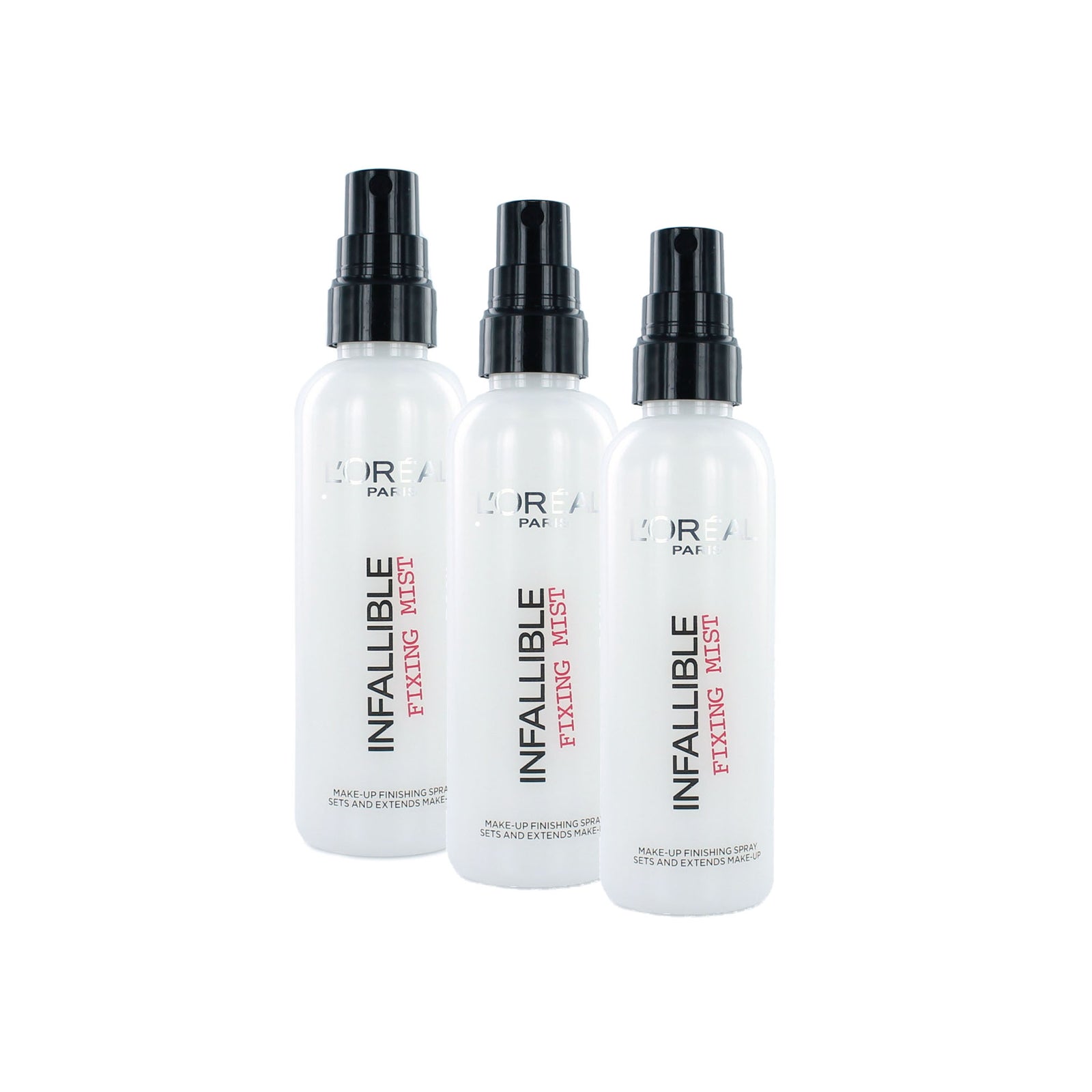 L'Oréal Infallible Fixing Mist (set van 3)