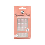 W7 Glamorous Nails - French Nails 01 (met nagellijm)