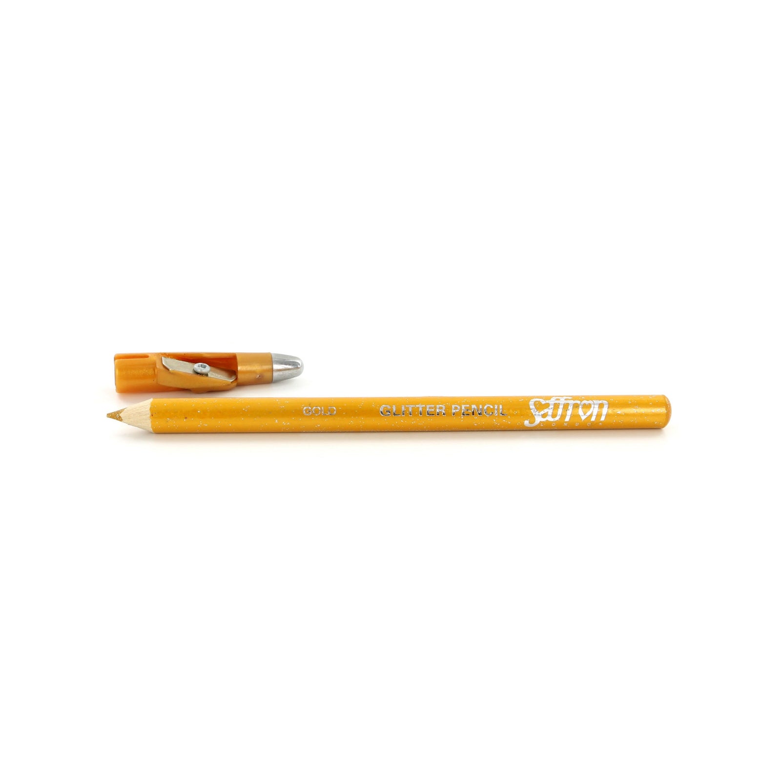 Saffron Glitter Oogpotlood - Golden Sahara (met puntenslijper)