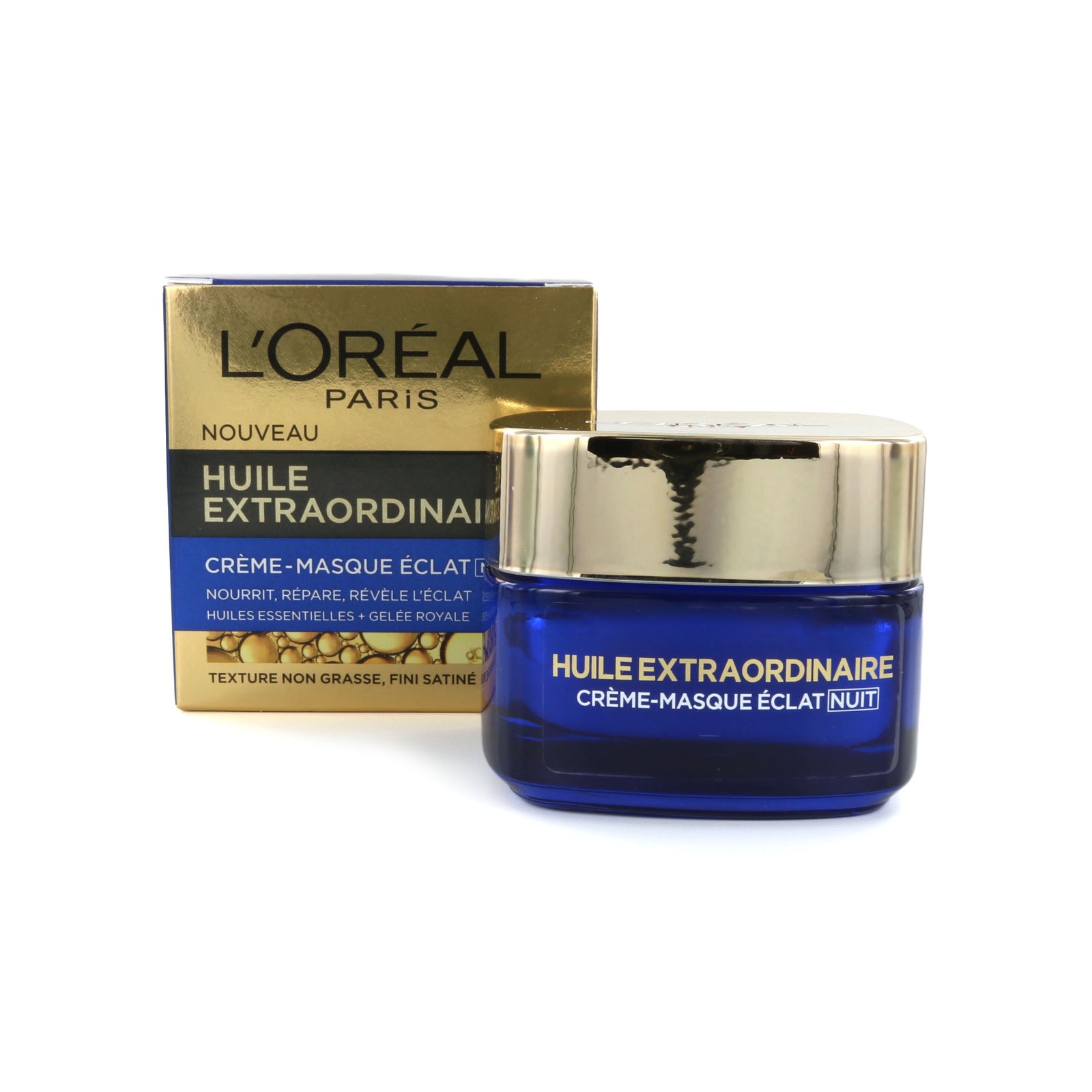 L'Oréal Extraordinaire Oil Cream Mask Nachtcrème (Franse tekst)