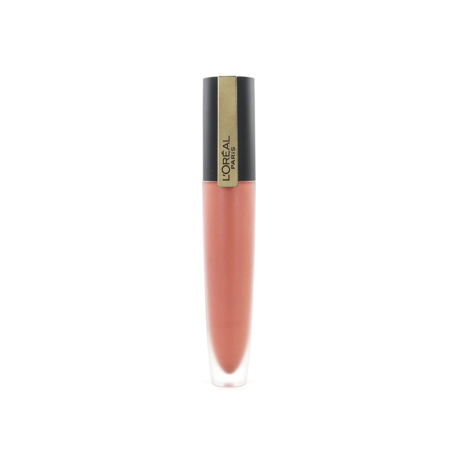 L'Oréal Rouge Signature Matte Metallic Lipstick - 201 Stupefy