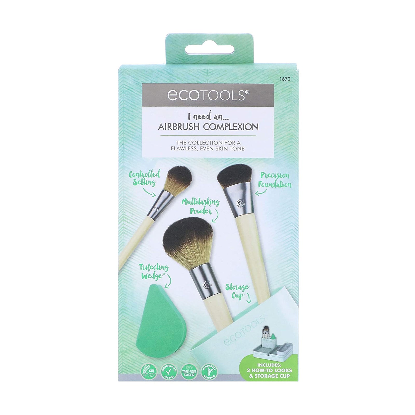 Ecotools Airbrush Complexion 6 Pieces Brush Set