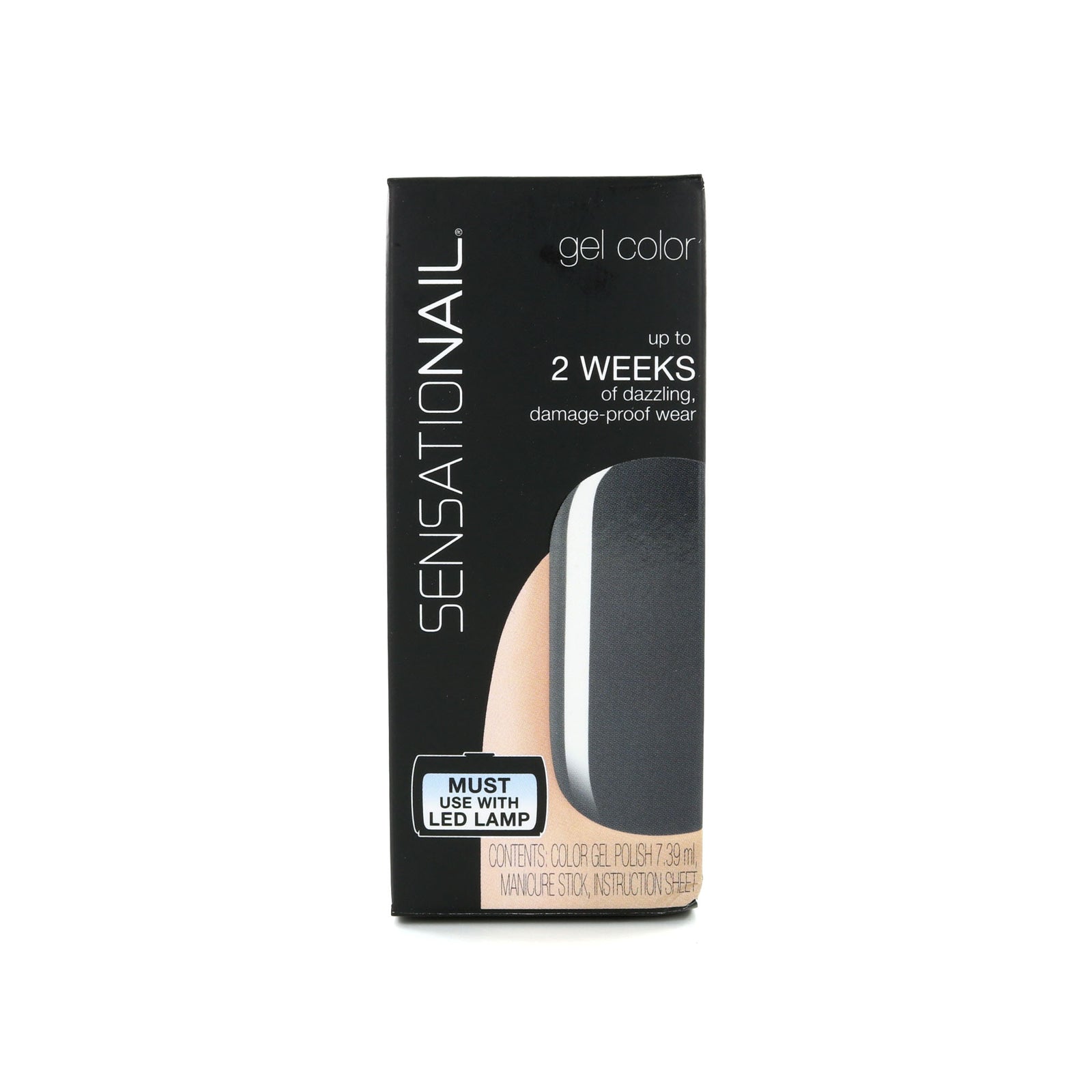 Sensationail Gel Color Nagellak - Smoky Night