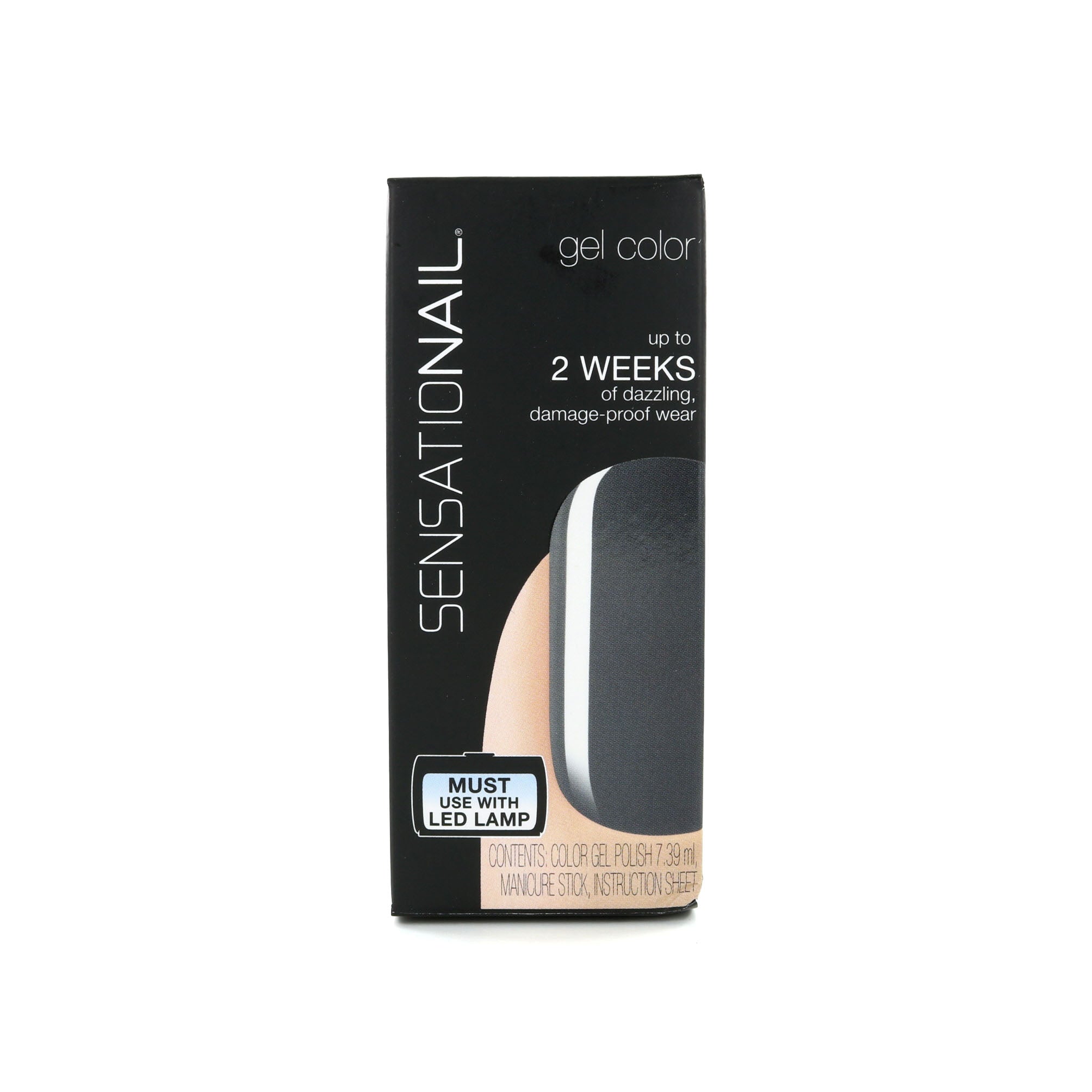 Sensationail Gel Color Nagellak - Smoky Night