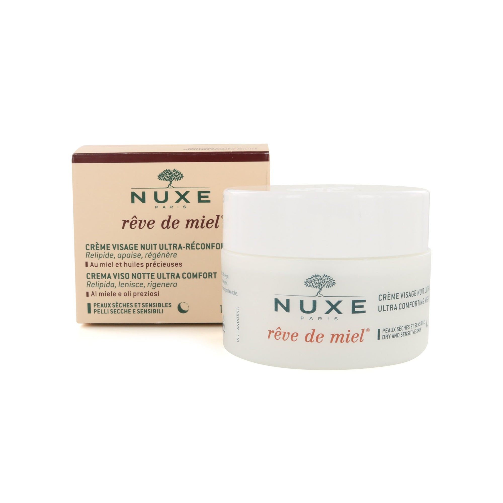 Nuxe Rêve De Miel Ultra Comforting Face Nachtcrème - 50 ml