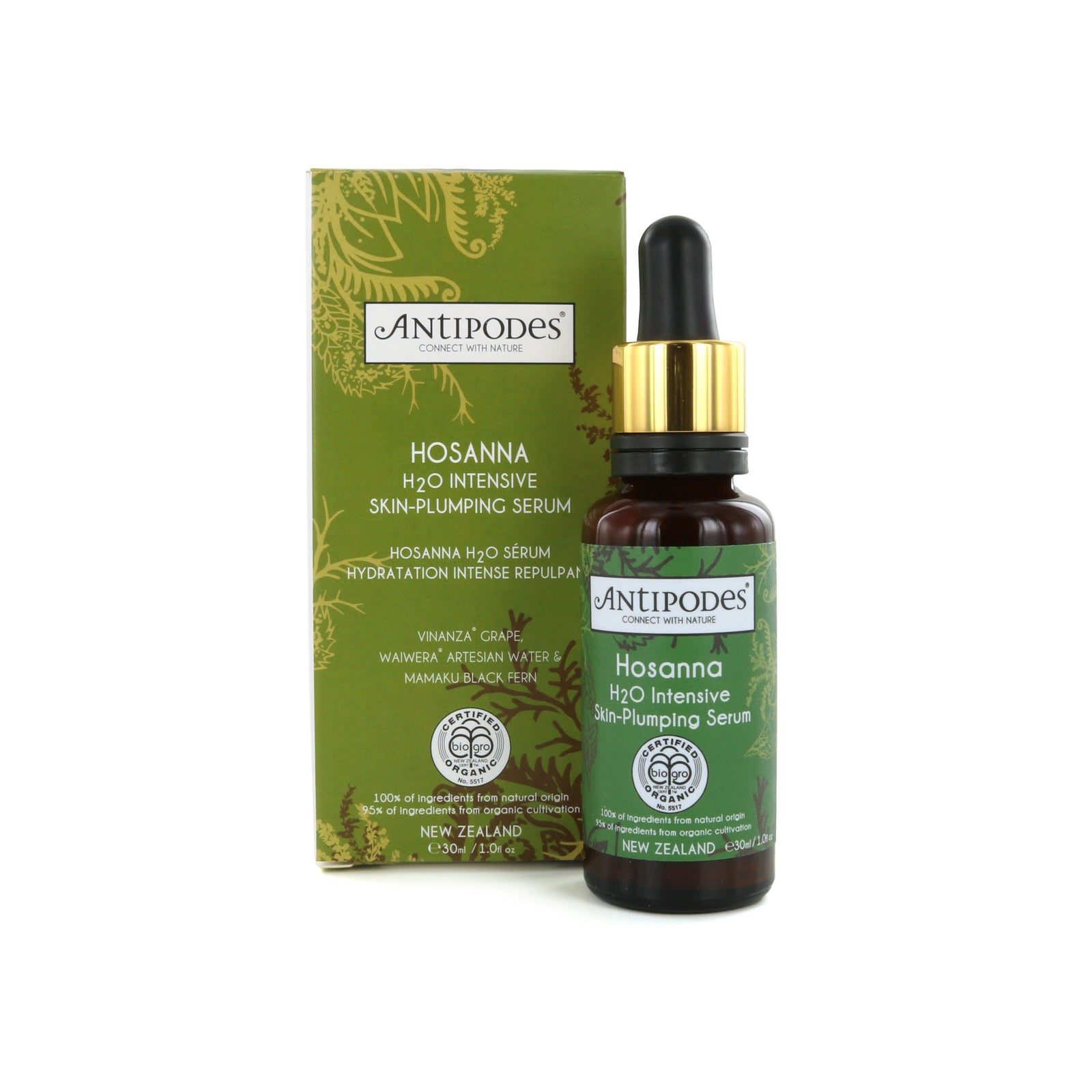 Antipodes Hosanna H2O Intensive Skin-Plumping Serum - 32 ml