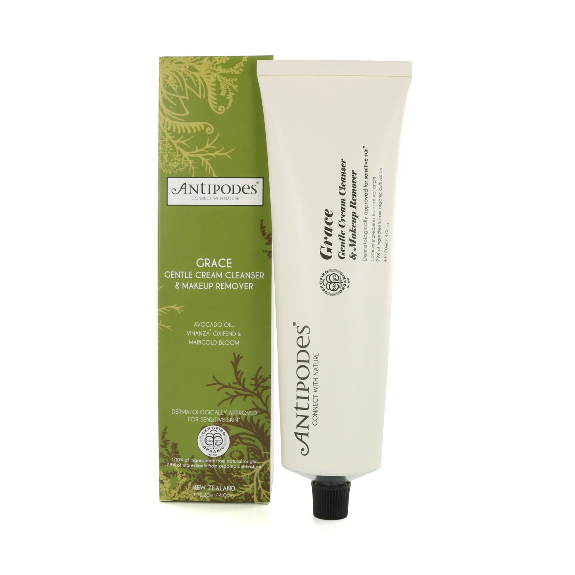 Antipodes Grace Gentle Cream Cleanser - 120 ml