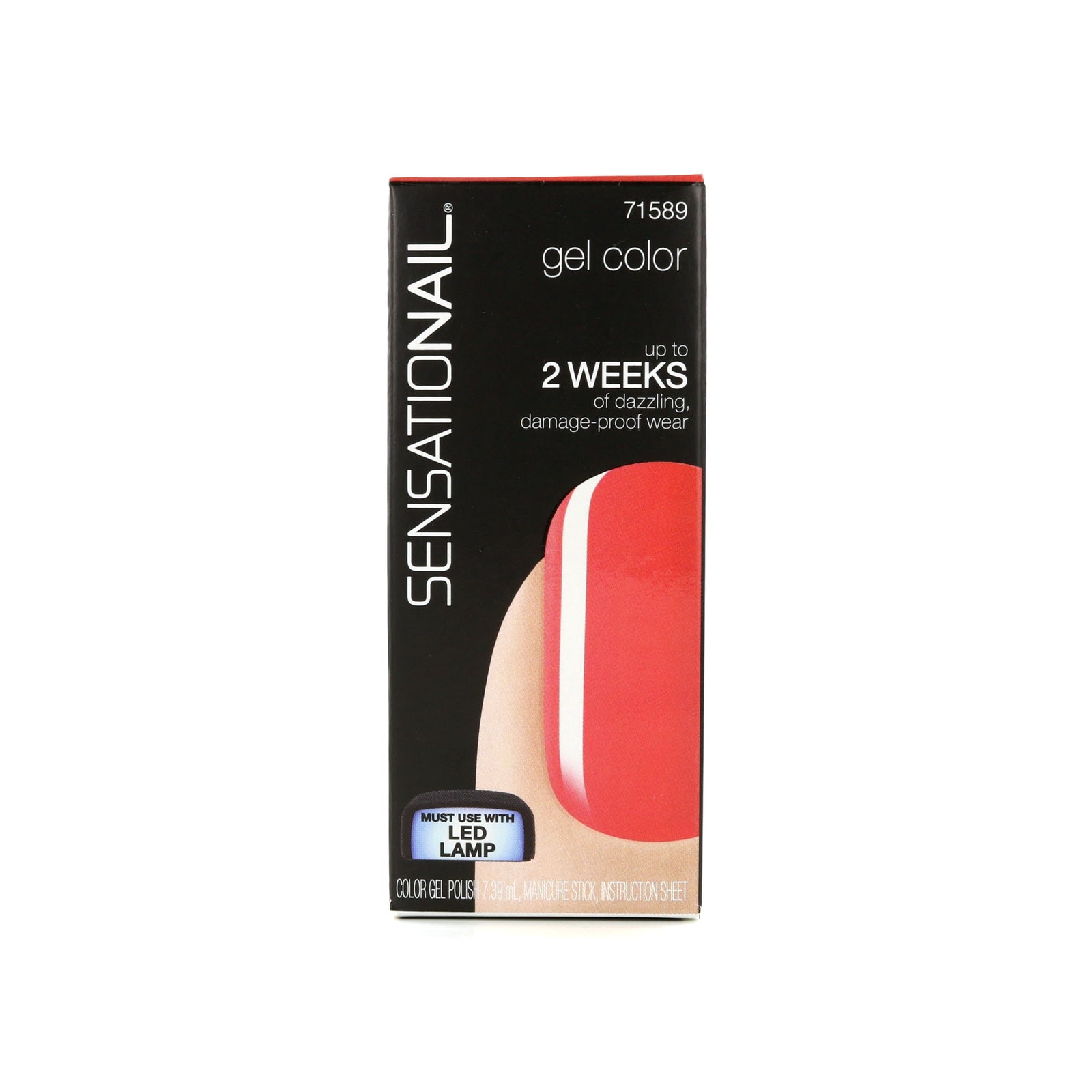 Sensationail Gel Color Nagellak - Coral Sunset