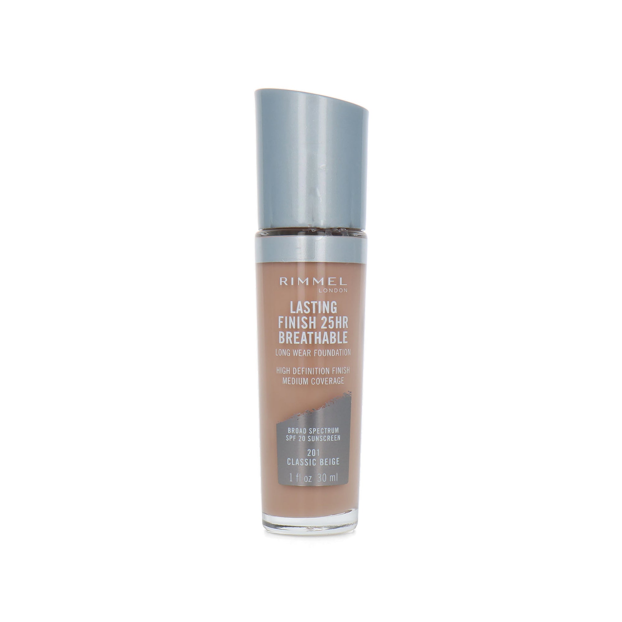 Rimmel Lasting Finish Breathable Foundation - 201 Classic Beige