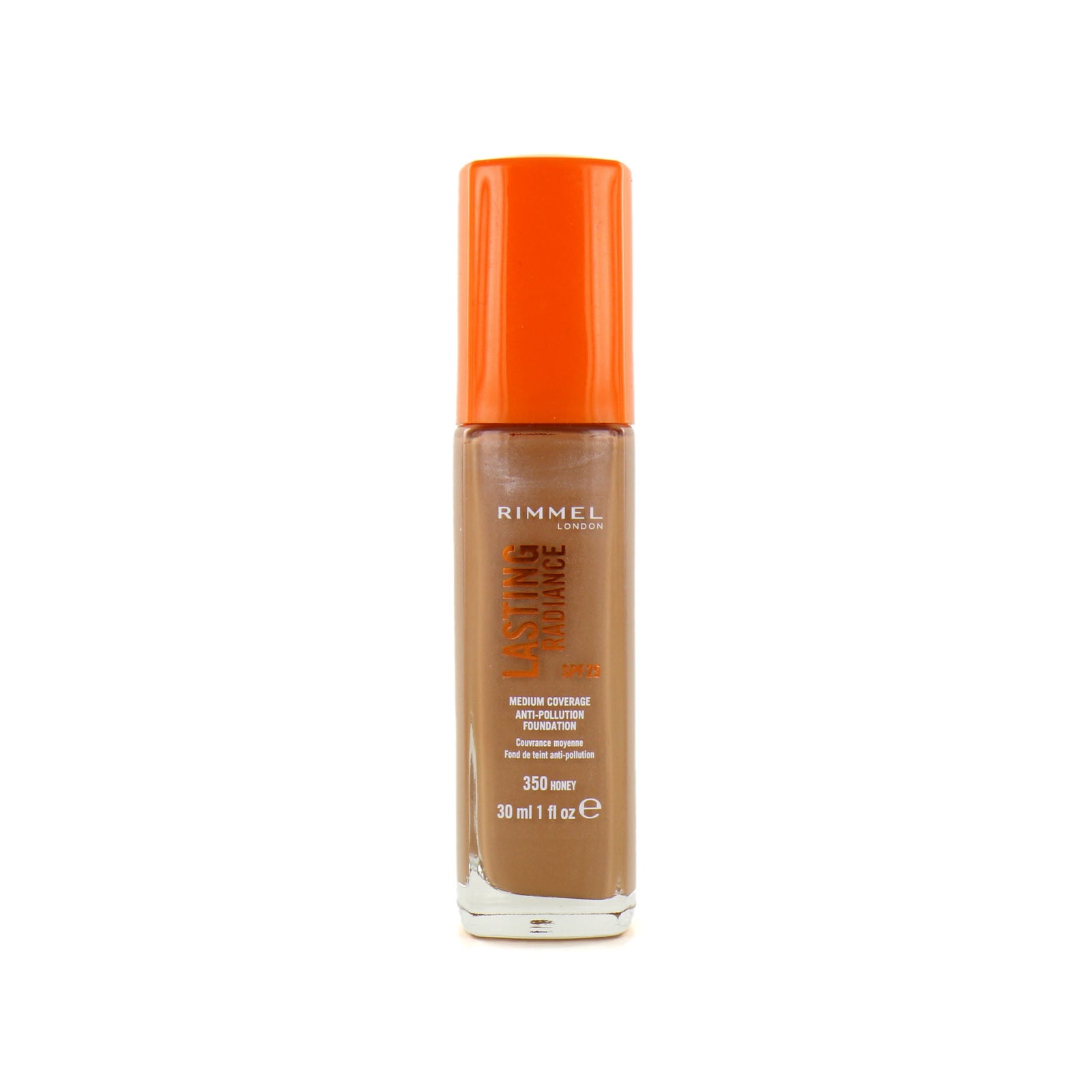 Rimmel Lasting Radiance Foundation - 350 Honey