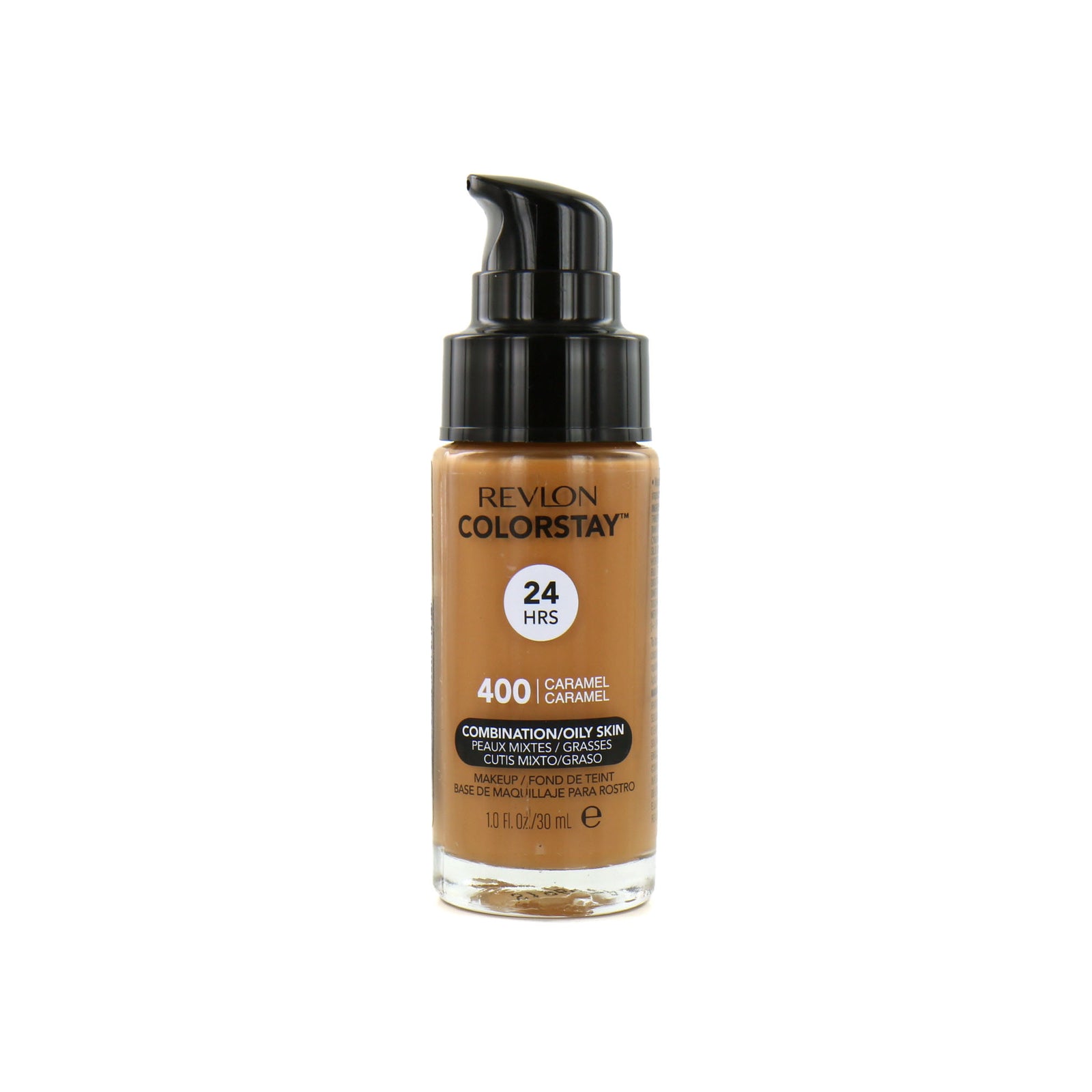 Revlon Colorstay Matte Finish Foundation - 400 Caramel (Combination/Oily Skin)