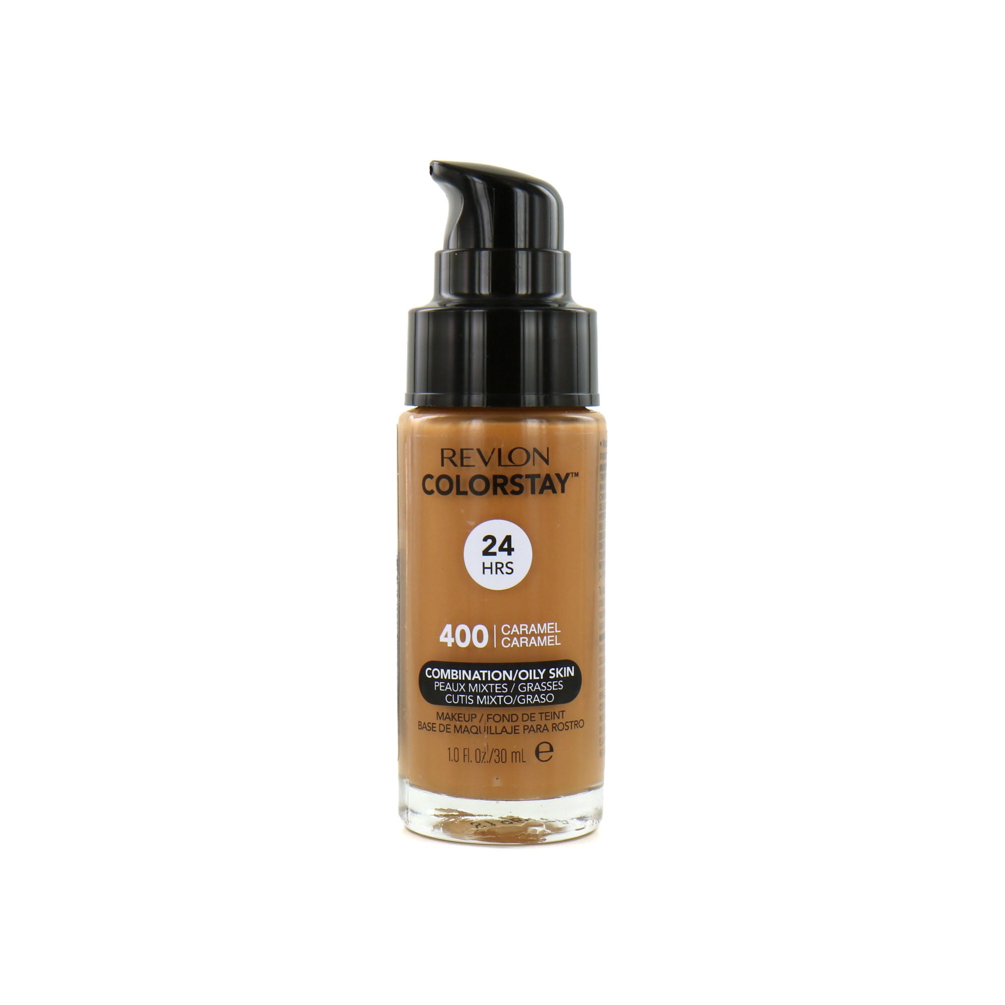 Revlon Colorstay Matte Finish Foundation - 400 Caramel (Combination/Oily Skin)