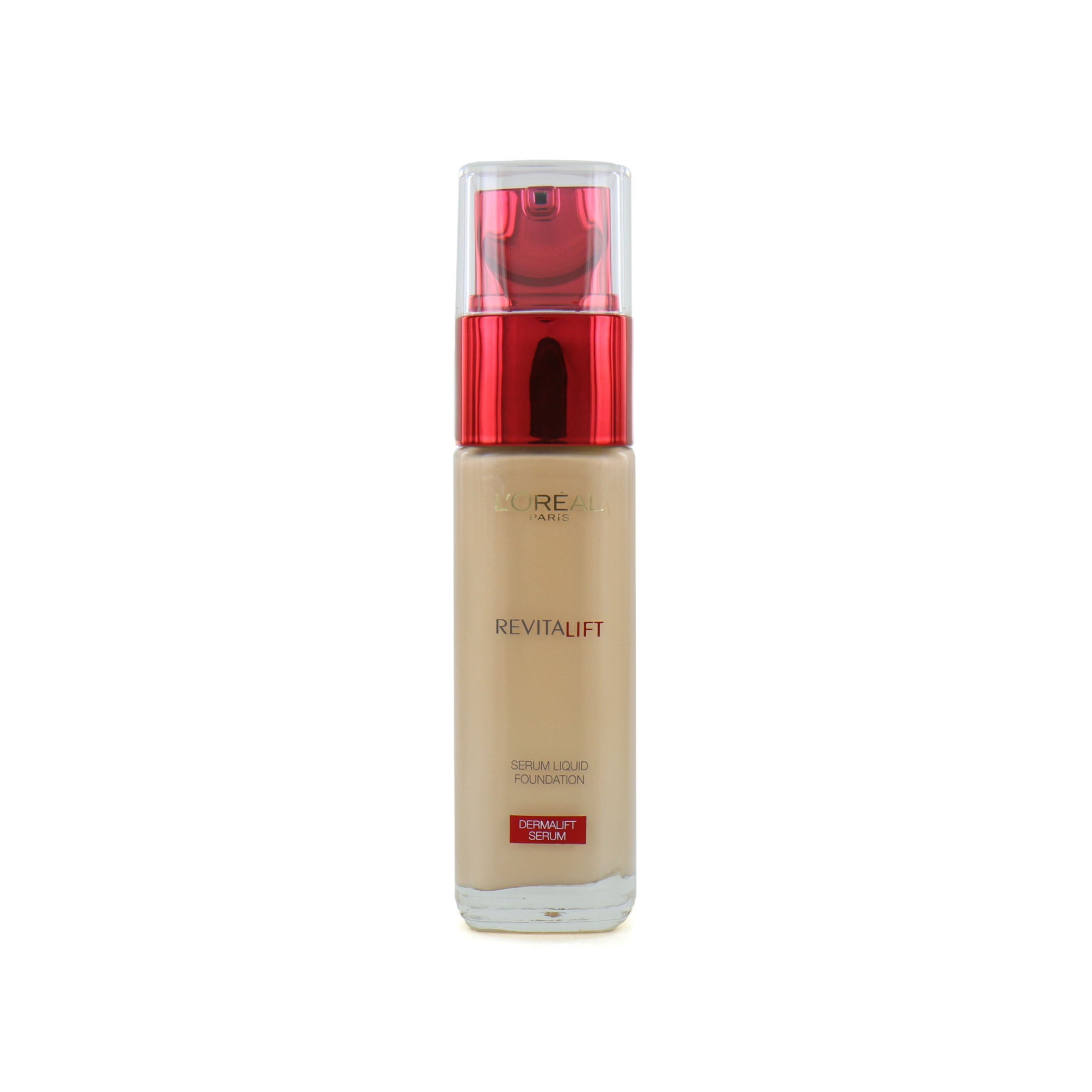 L'Oréal Revitalift Serum Foundation - 200 Nude Beige (Franse tekst)